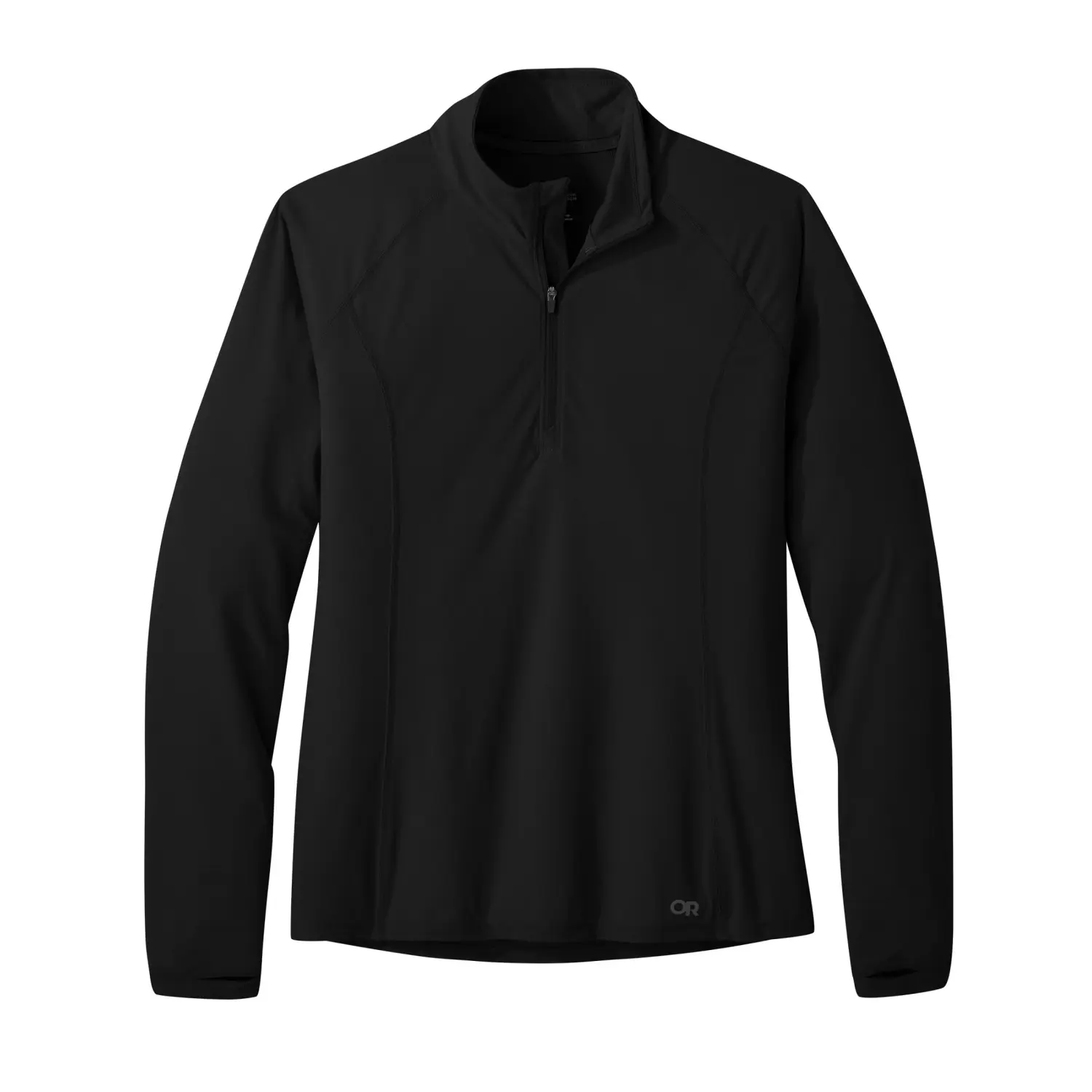 black - Outdoor Research Women's Echo Quarter Zip
