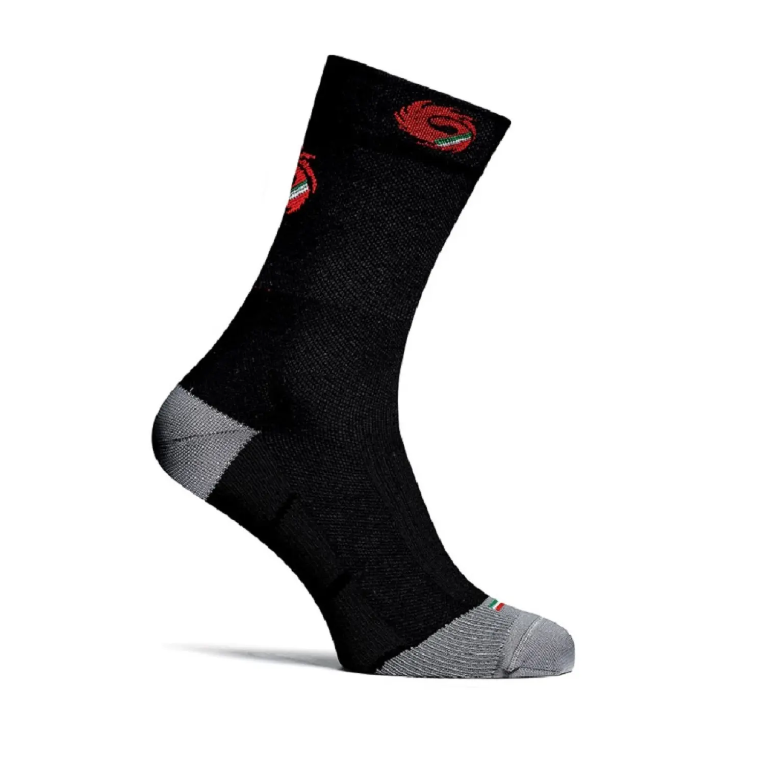 black grey - Sidi Warm Socks 17 cm