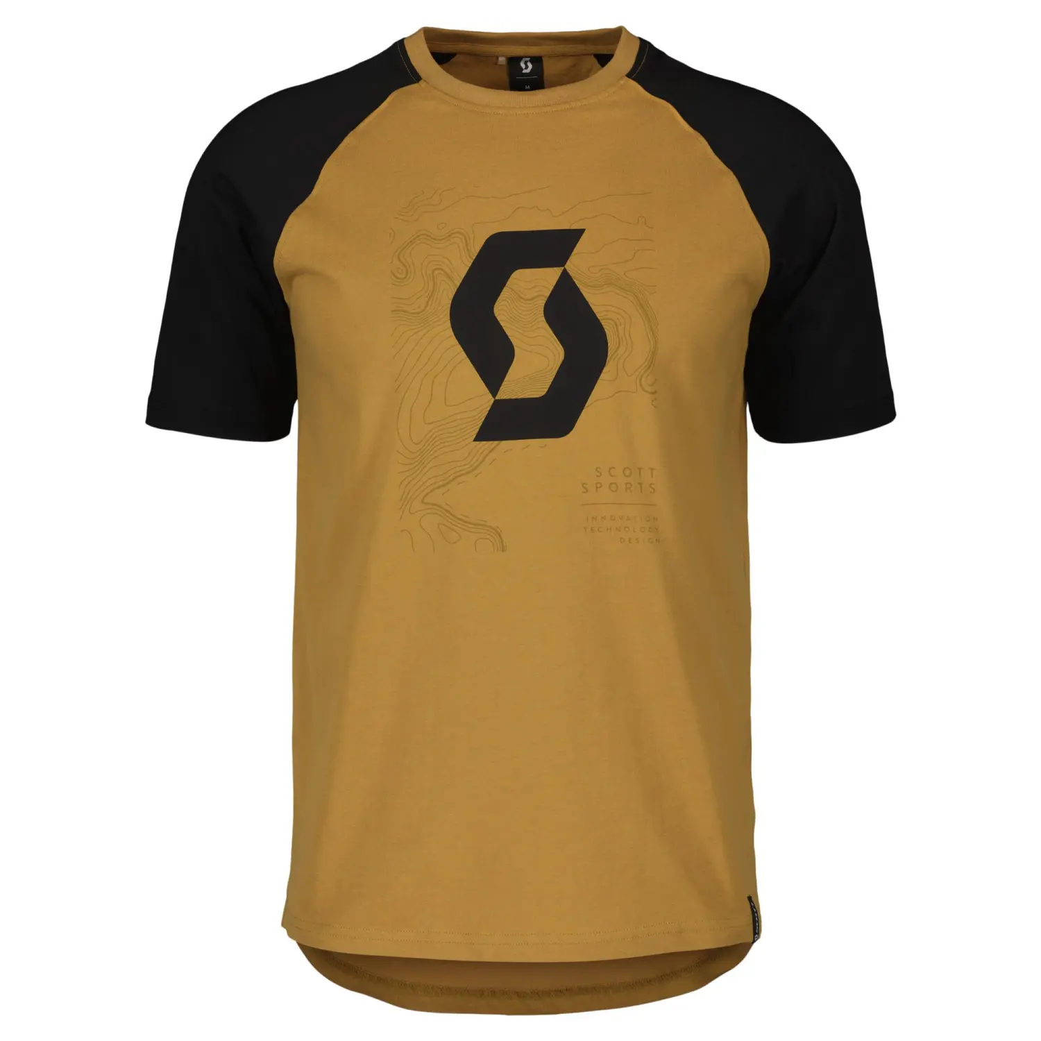 silt beige/black - Scott Tee M’s Icon Raglan SS
