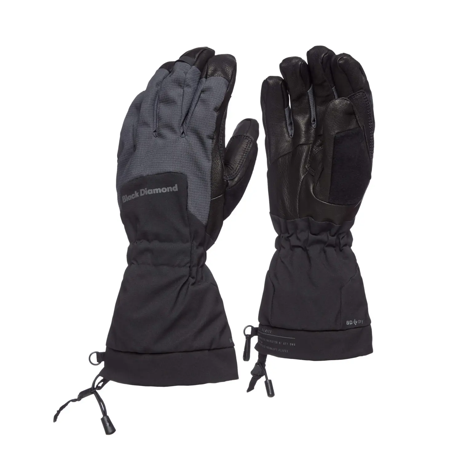 black - Black Diamond Pursuit Gloves