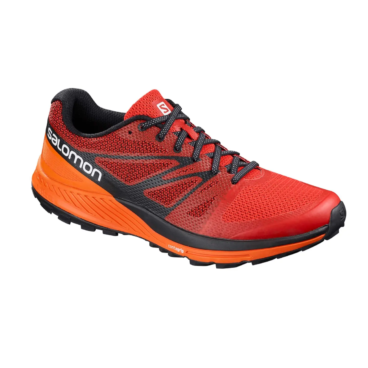 fiery red/scarlet ibis/black - Salomon Sense Escape M
