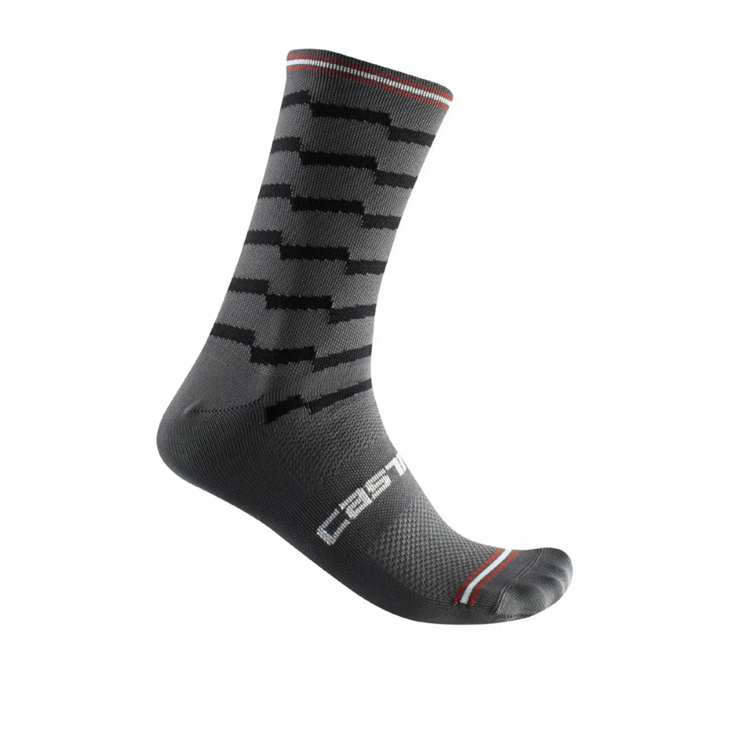 dark gray/black - Castelli Unlimited 18 Sock