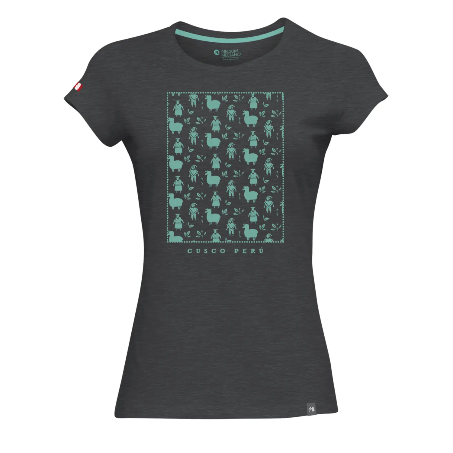 gris raton farfan - Tatoo Polo Mujer Personajes