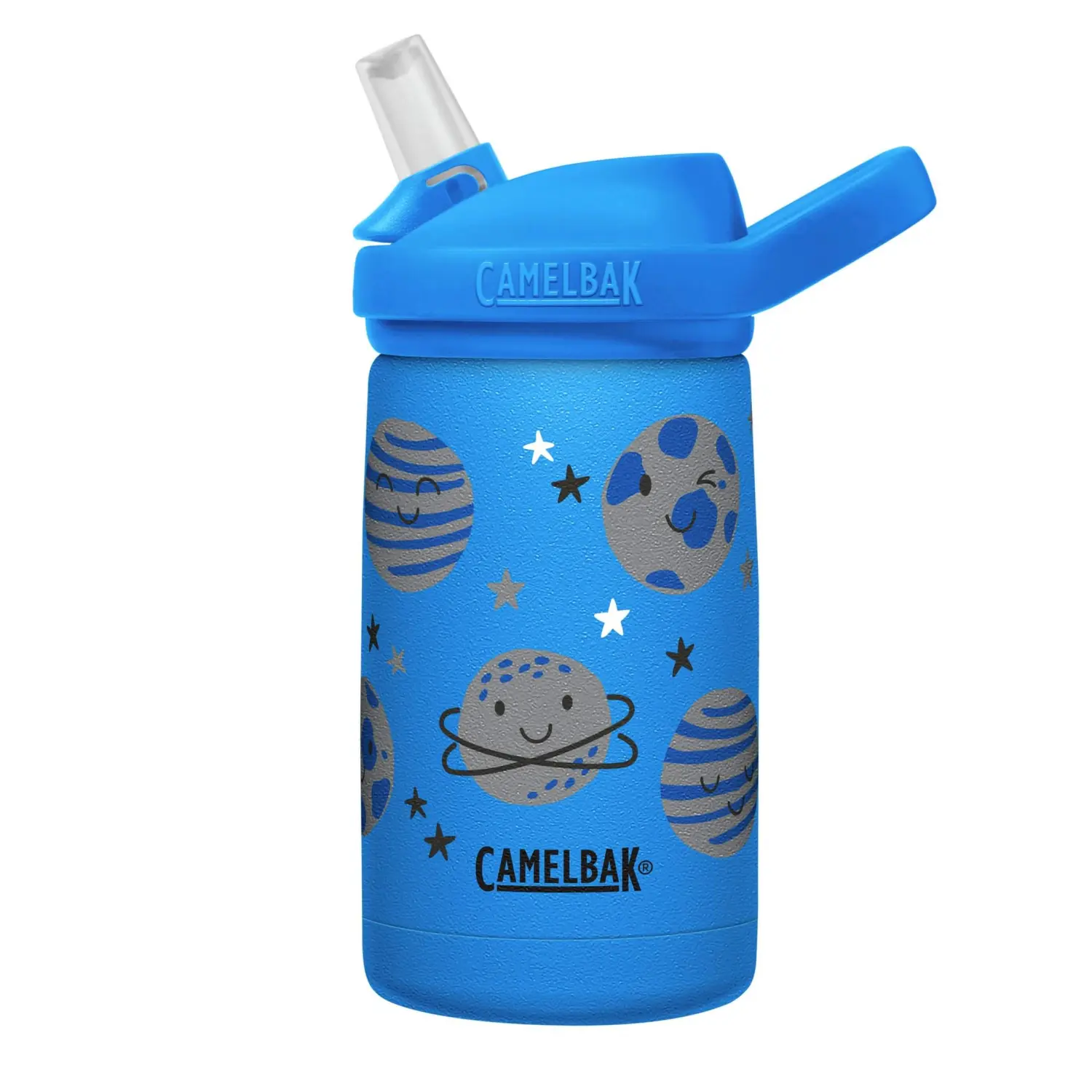 space smiles - CamelBak Eddy®+ Kids 12 oz Bottle, Insulated Stainless Steel