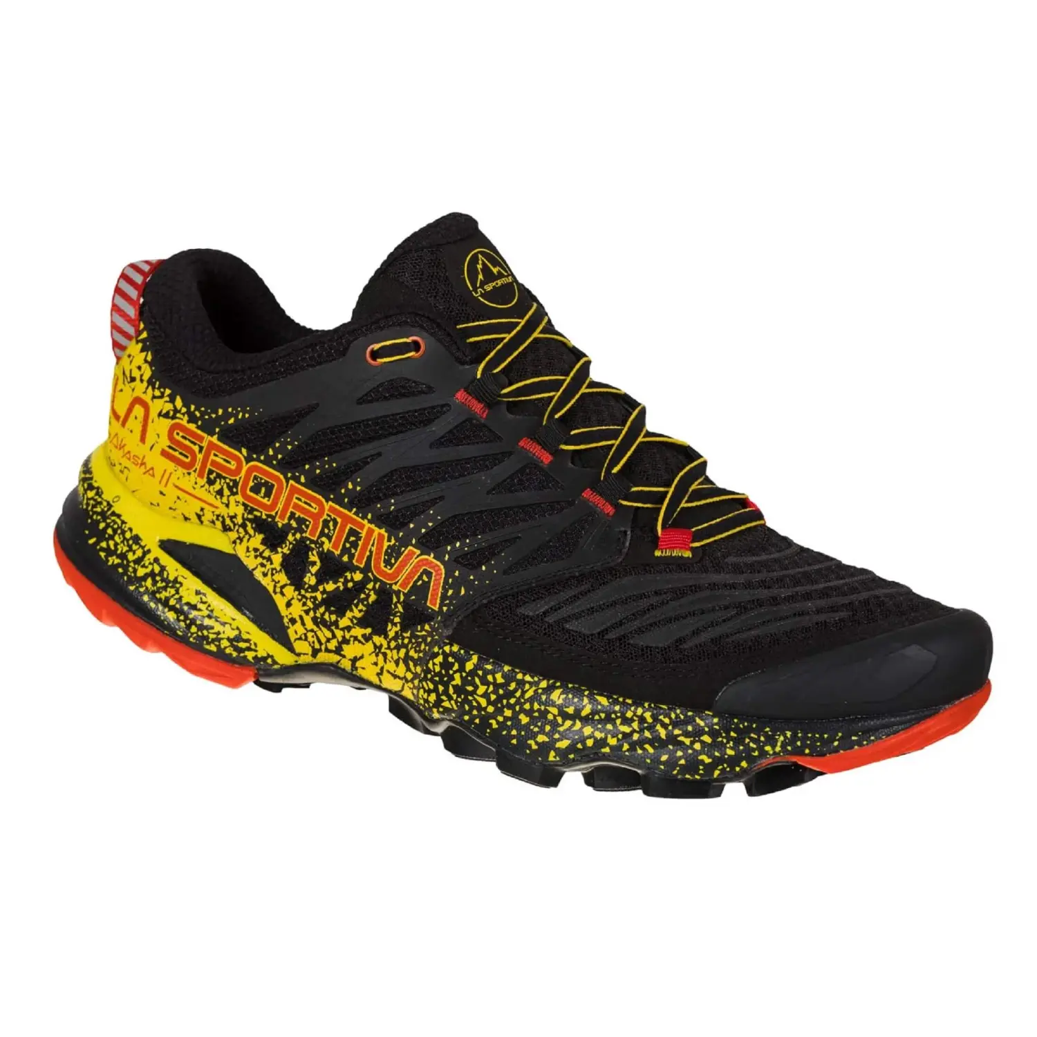 black/yellow - La Sportiva Akasha II