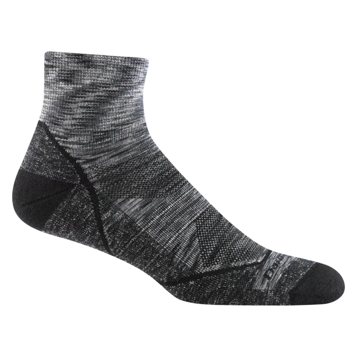 space gray - Darn Tough Men's Light Hiker 1/4 Lightweight Cushion