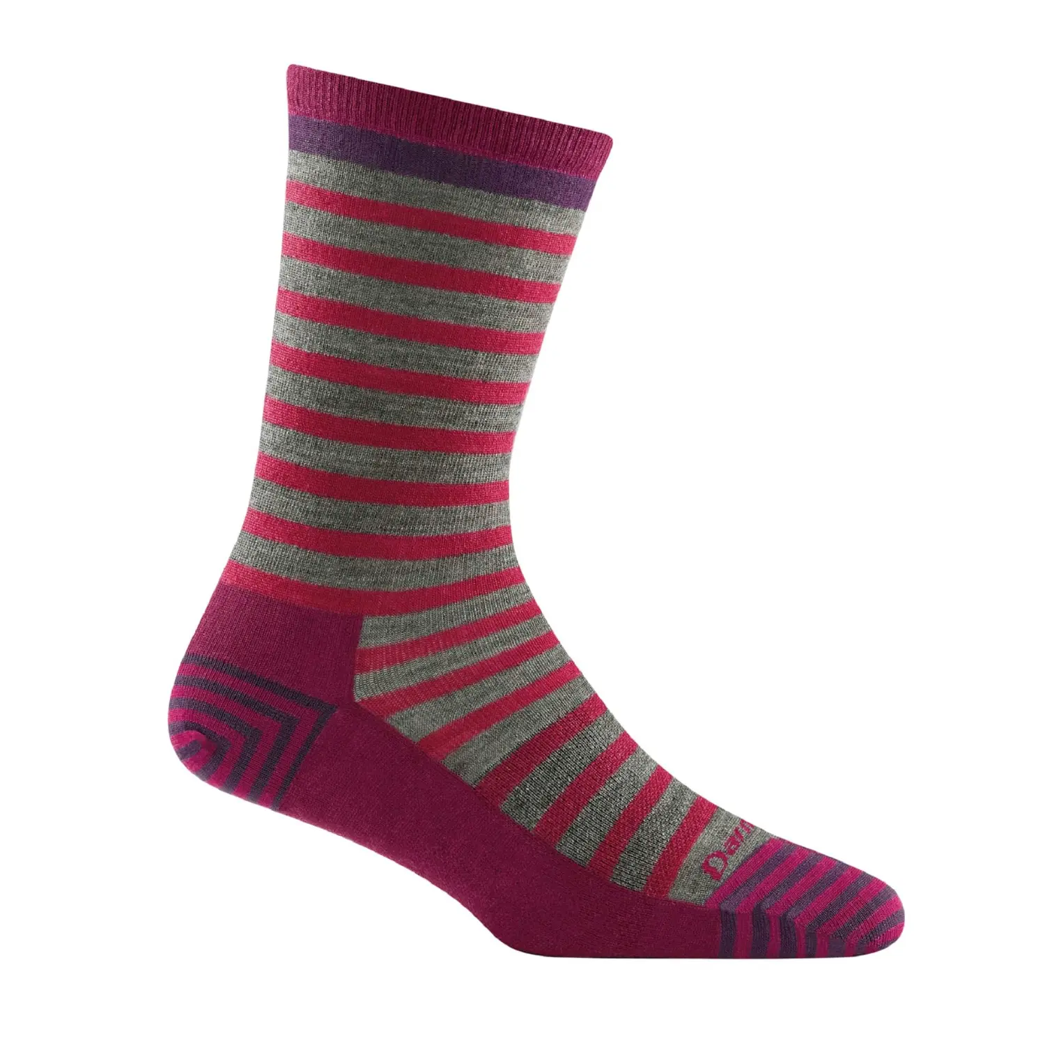 boysenberry - Darn Tough Women's Morgan Crew Lightweight