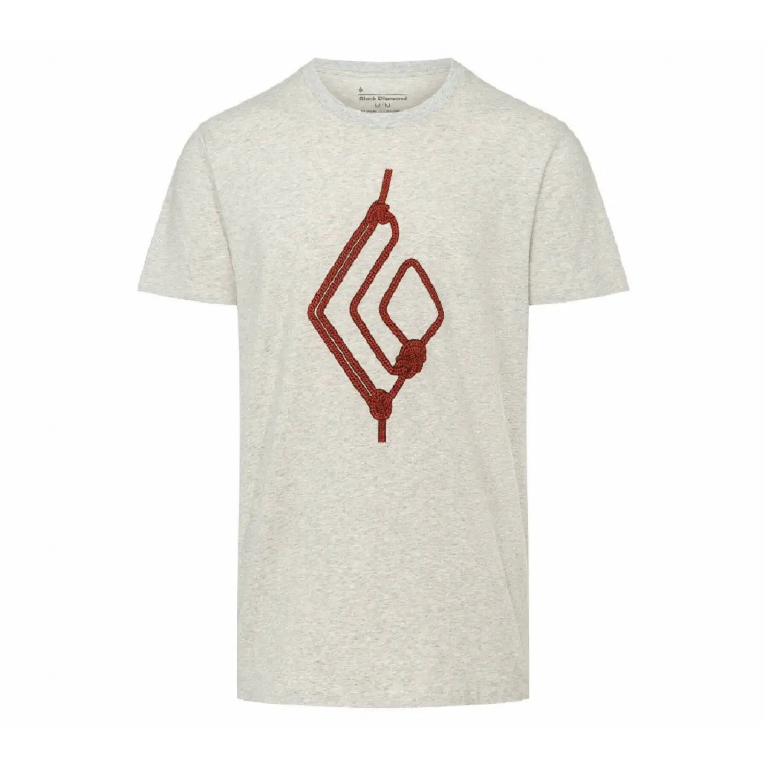 birch heather - Black Diamond Rope Diamond SS Tee