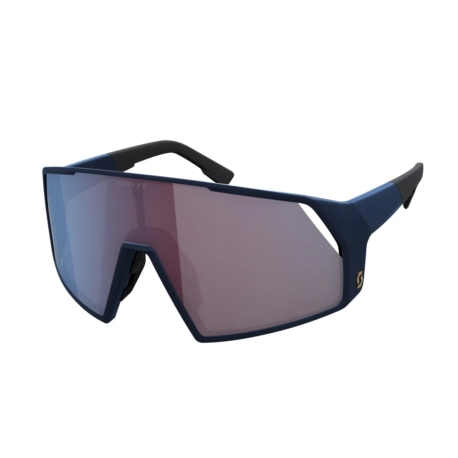 submariner blue/blue chrome enhancer - Scott Sunglasses Pro Shield