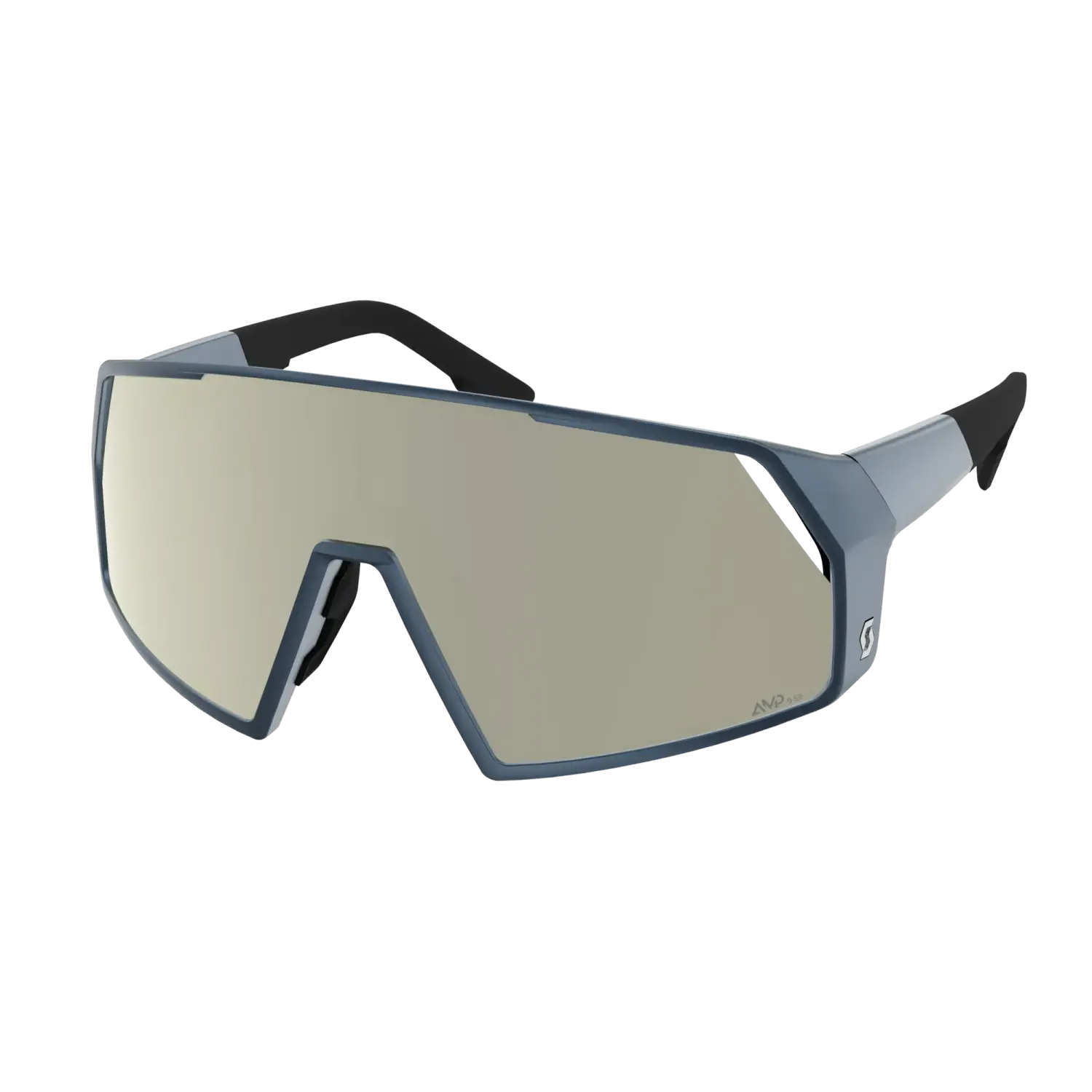 metallic blue / amp white chrome s2 - Scott Sunglasses Pro Shield