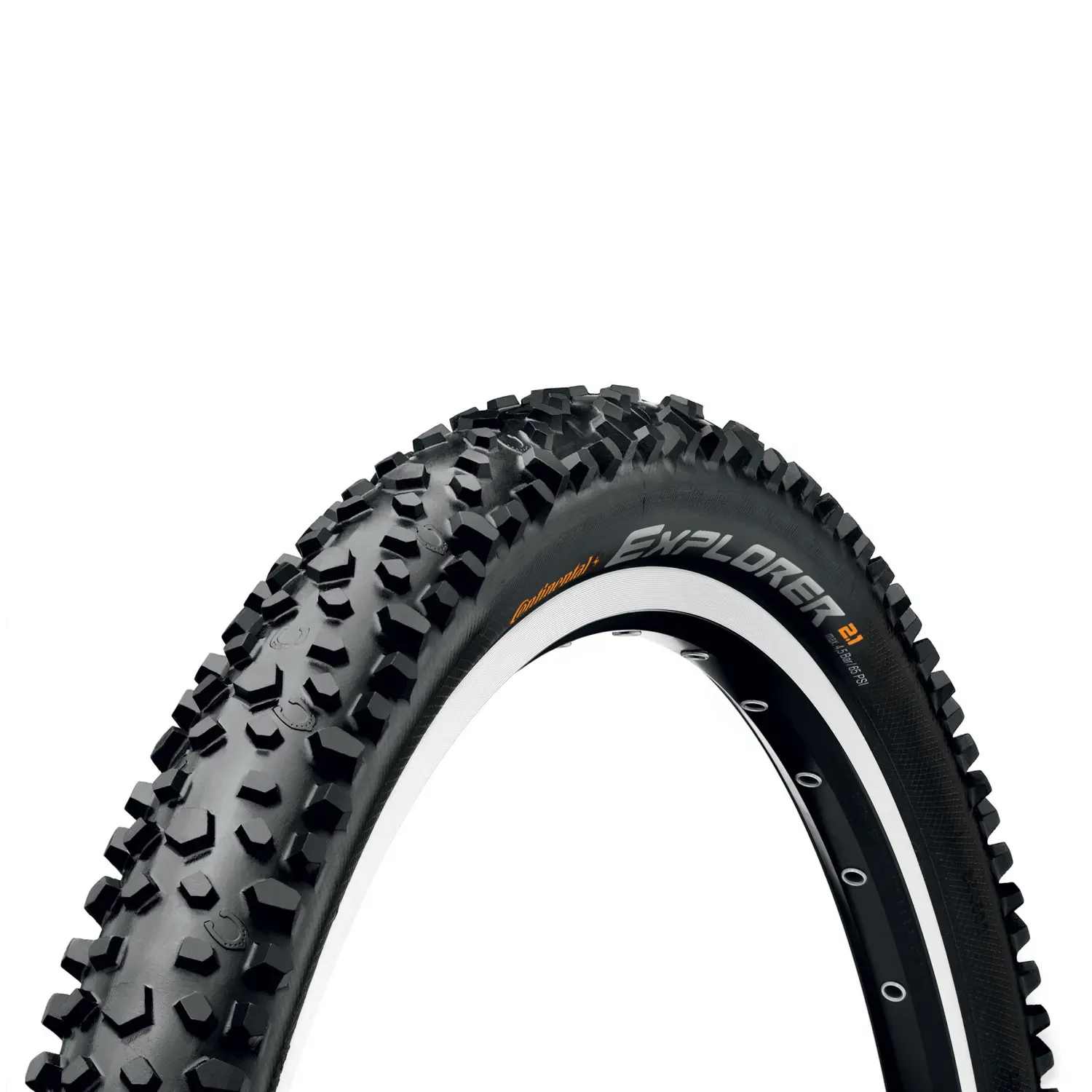 black - Continental MTB Explorer 24 x 1.75