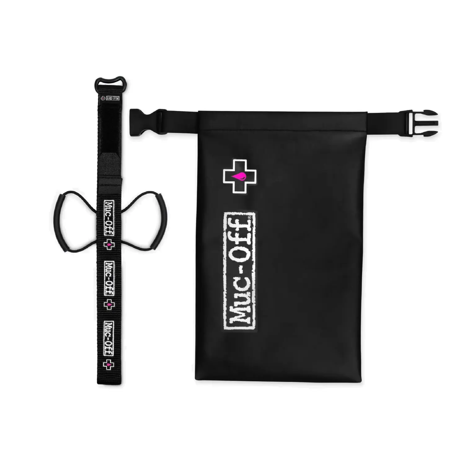  - Muc-Off Utility Frame Strap & Waterproof Cargo Bag Bundle
