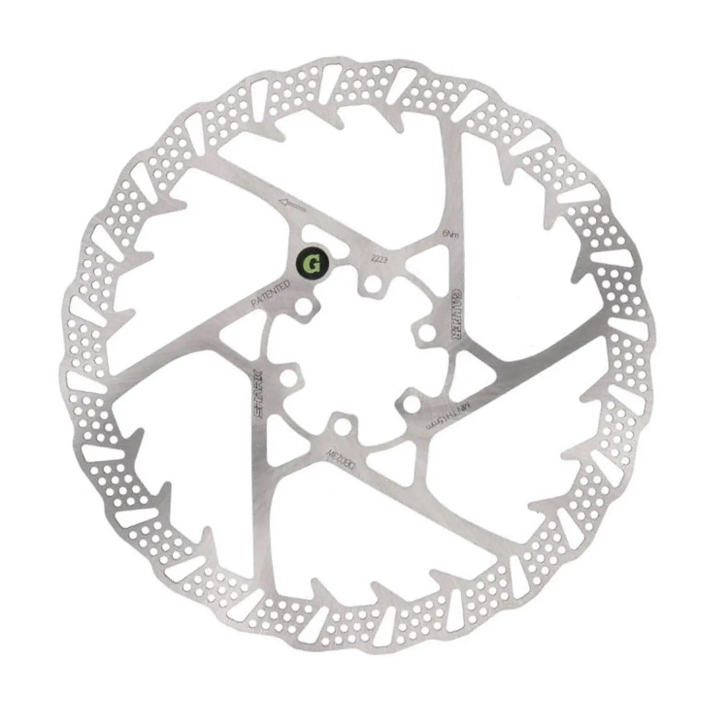 silver - Galfer Brake Disc E-Bike & Enduro MTB Shark Disc Wave