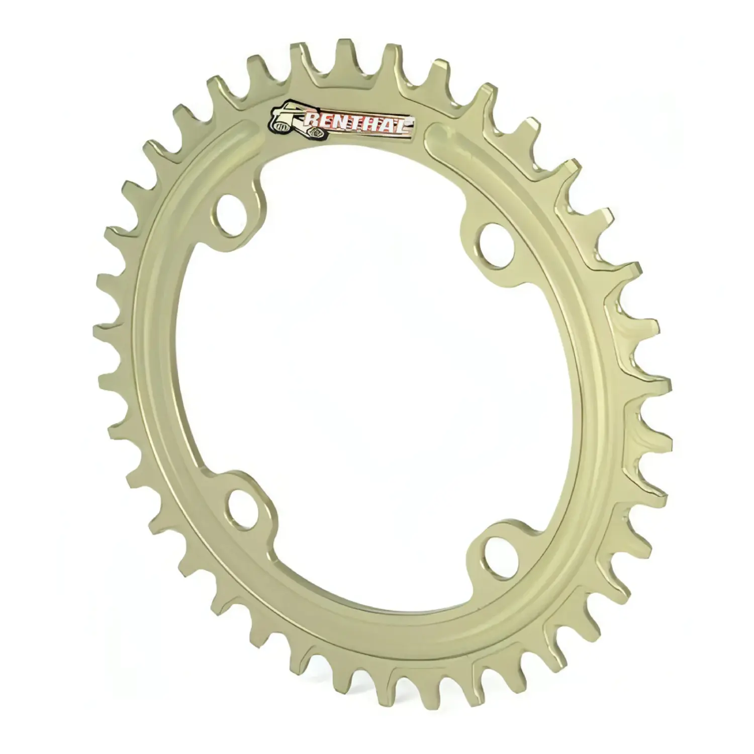 gold - Renthal 1XR Retaining Chainring 104mm