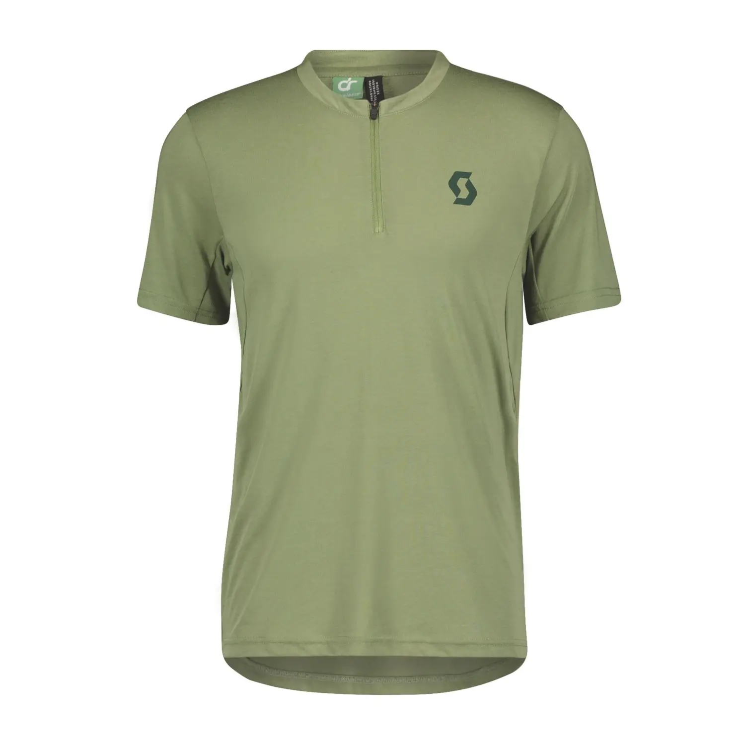 frost green - Scott Shirt M's Trail Flow DRI Zip SS