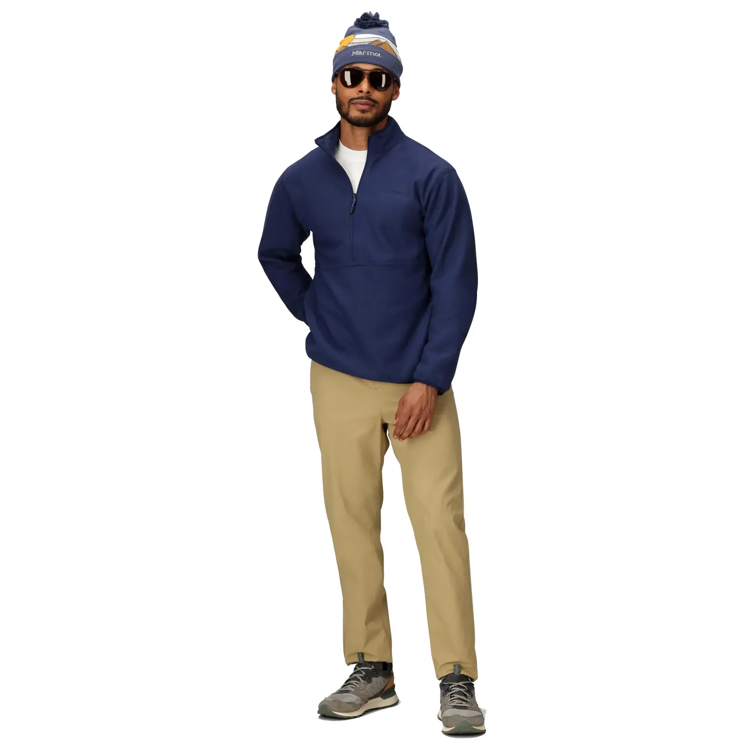 arctic navy - Marmot Rocklin 1/2 Zip Men's