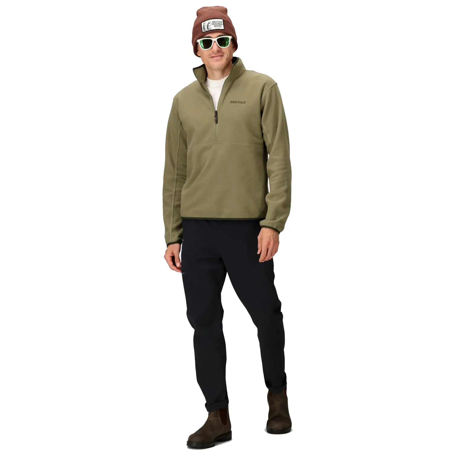 olive grove - Marmot Rocklin 1/2 Zip Men's