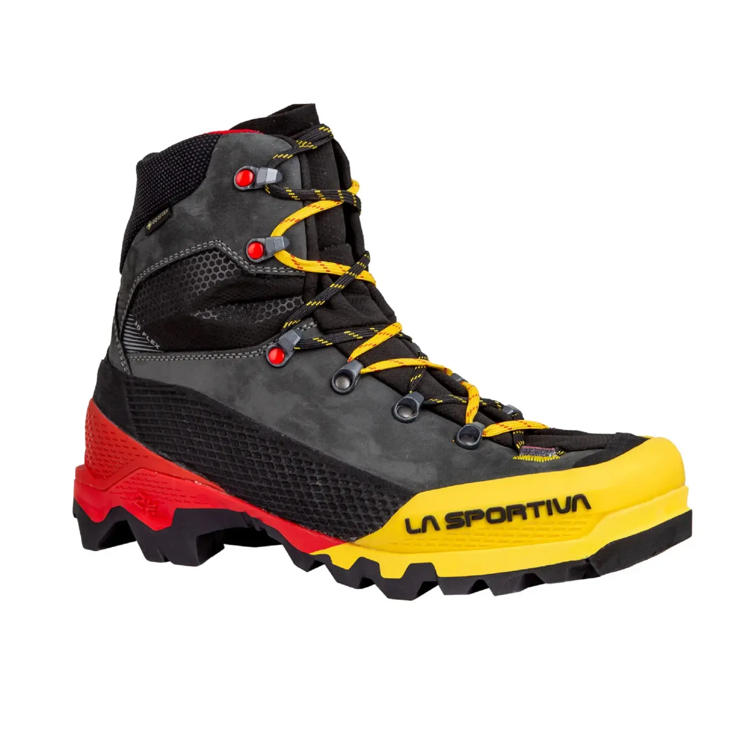 black/yellow - La Sportiva Aequilibrium LT GTX