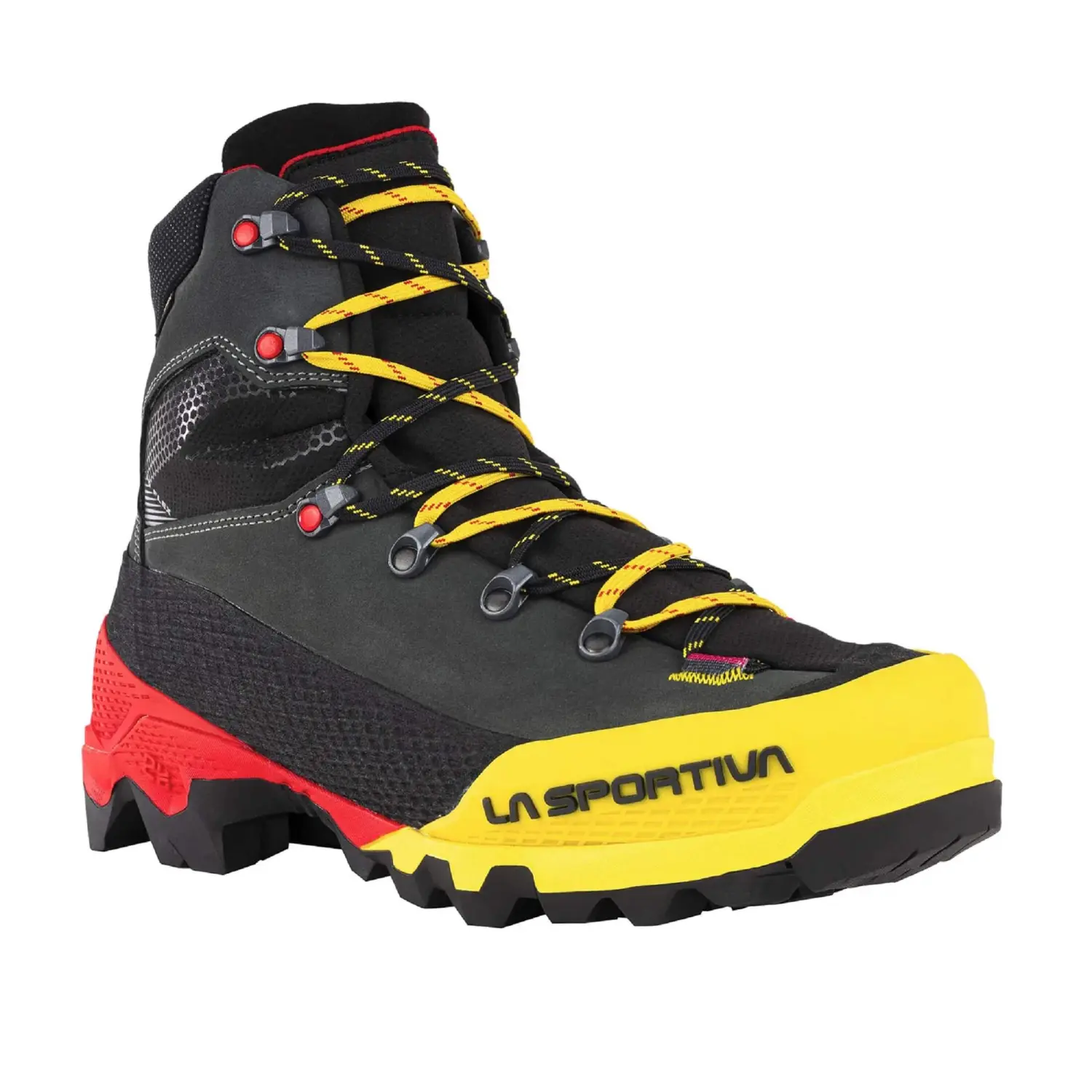 black/yellow - La Sportiva Aequilibrium LT GTX