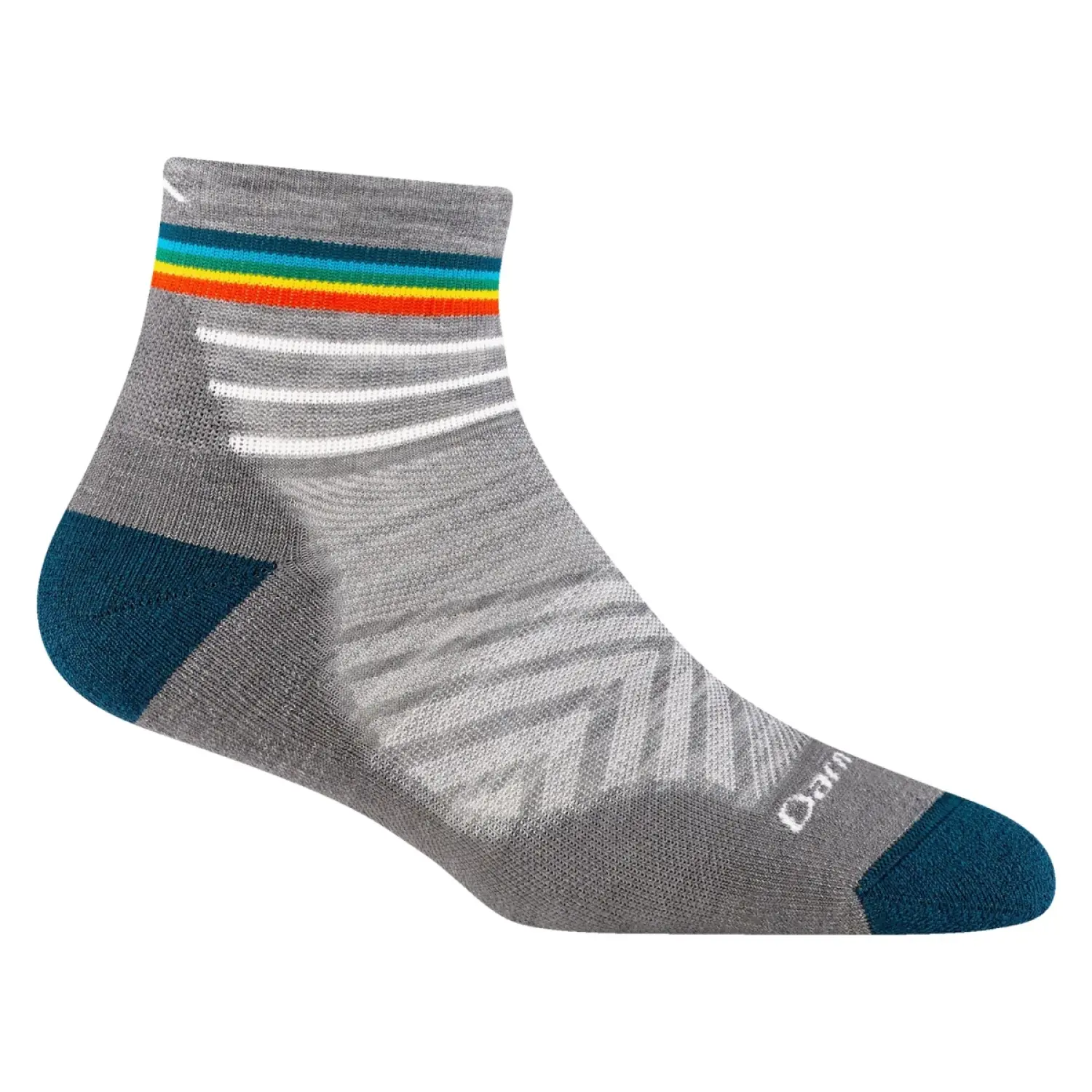 gray - Darn Tough Women’s Run Quarter Ultra-Lightweight w/Cushion