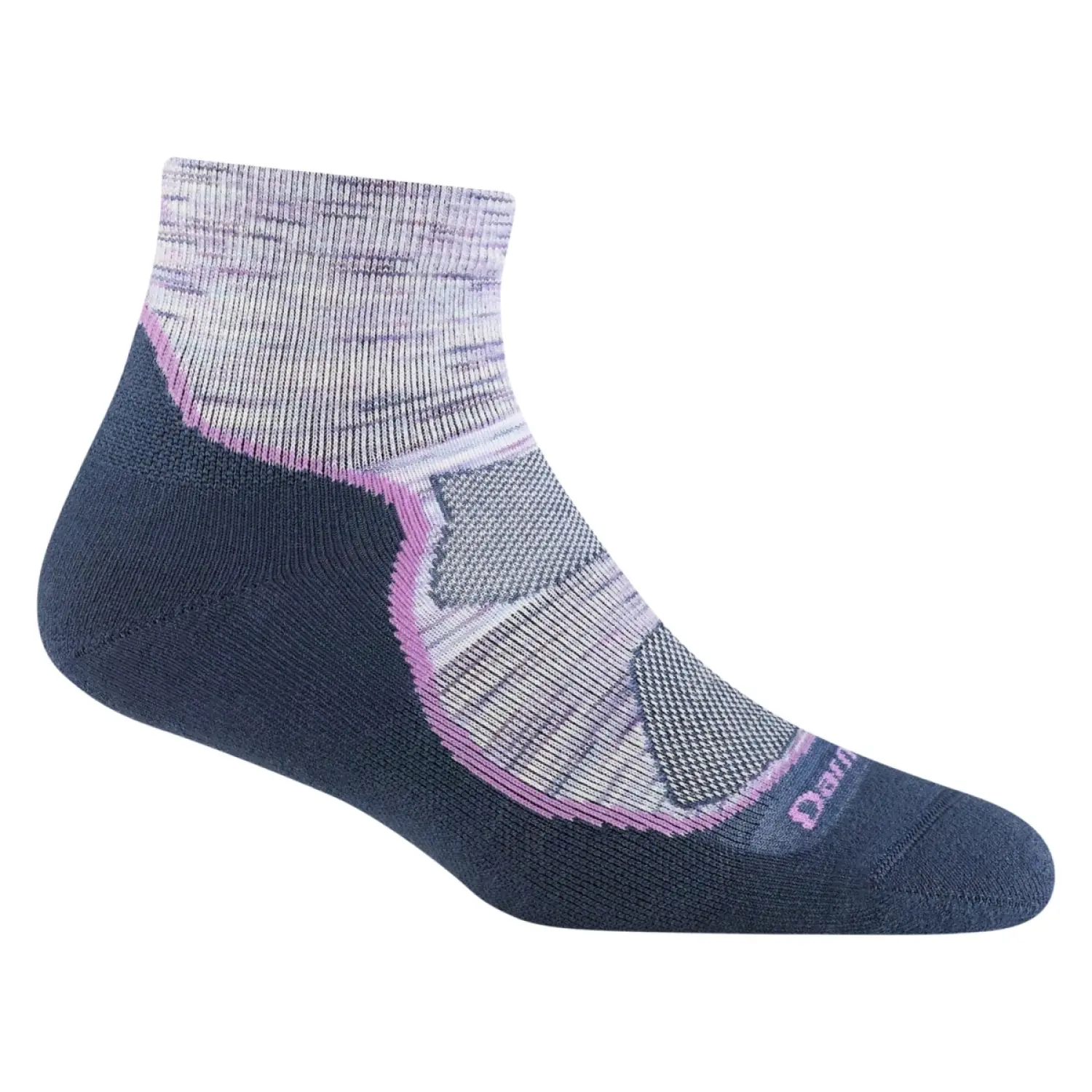 cosmic purple - Darn Tough Women’s Light Hiker Quarter Lightweight w/Cushion