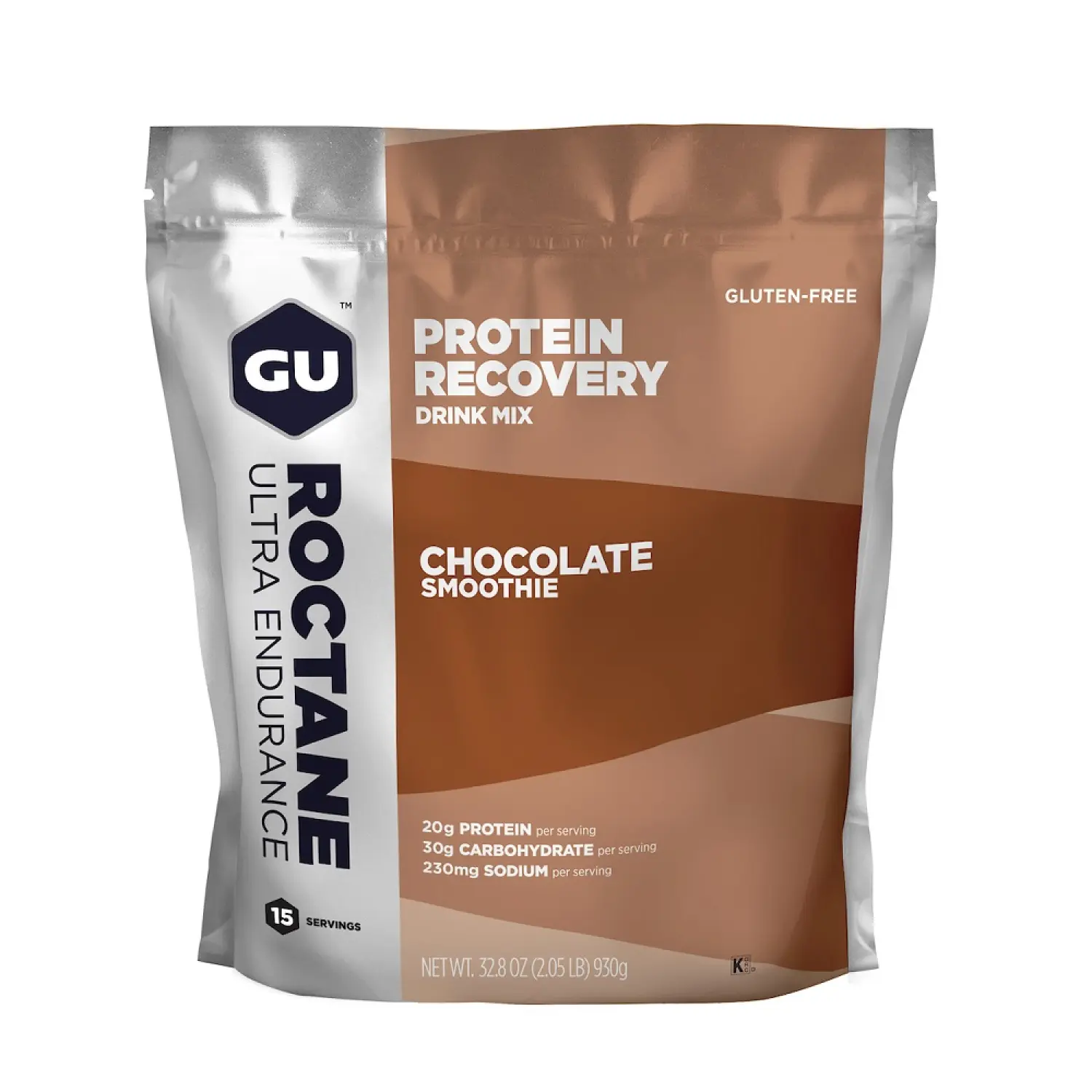 chocolate - GU Roctane Protein Recovery Mix Drink
