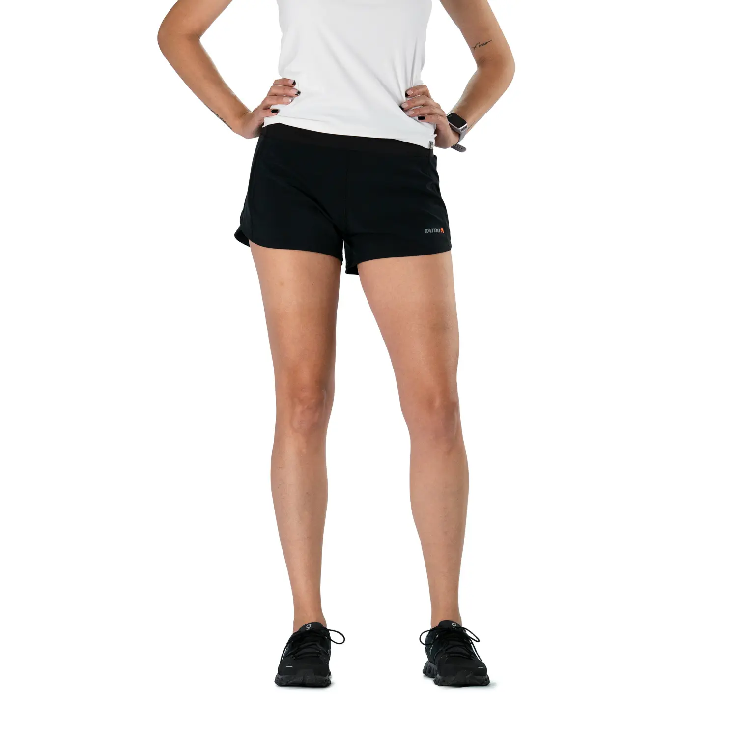 black - Tatoo Short Bolt Mujer