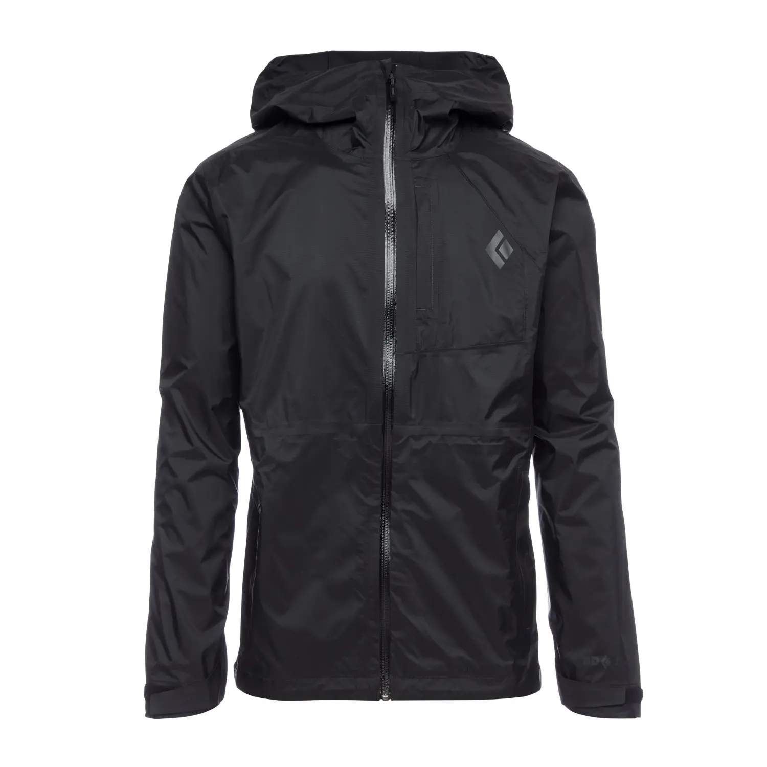 black - Black Diamond M Treeline Rain Shell