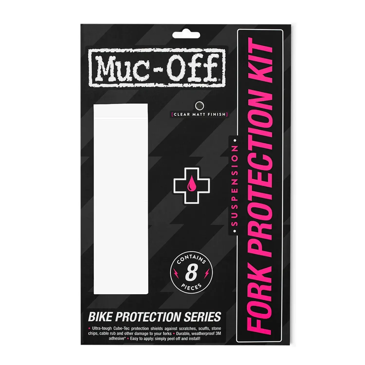 clear matt - Muc-Off Fork Protection Kit