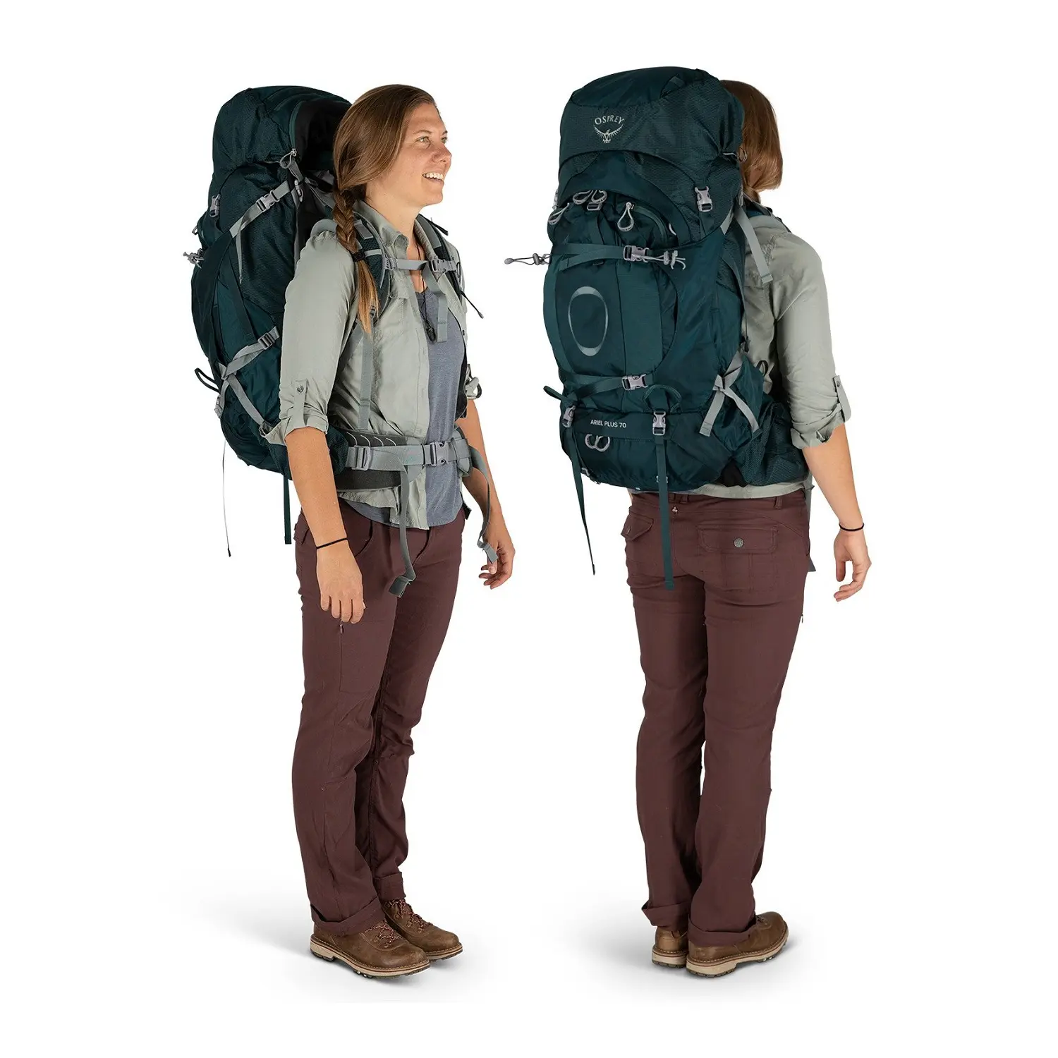 night jungle blue - Osprey Ariel Plus 70