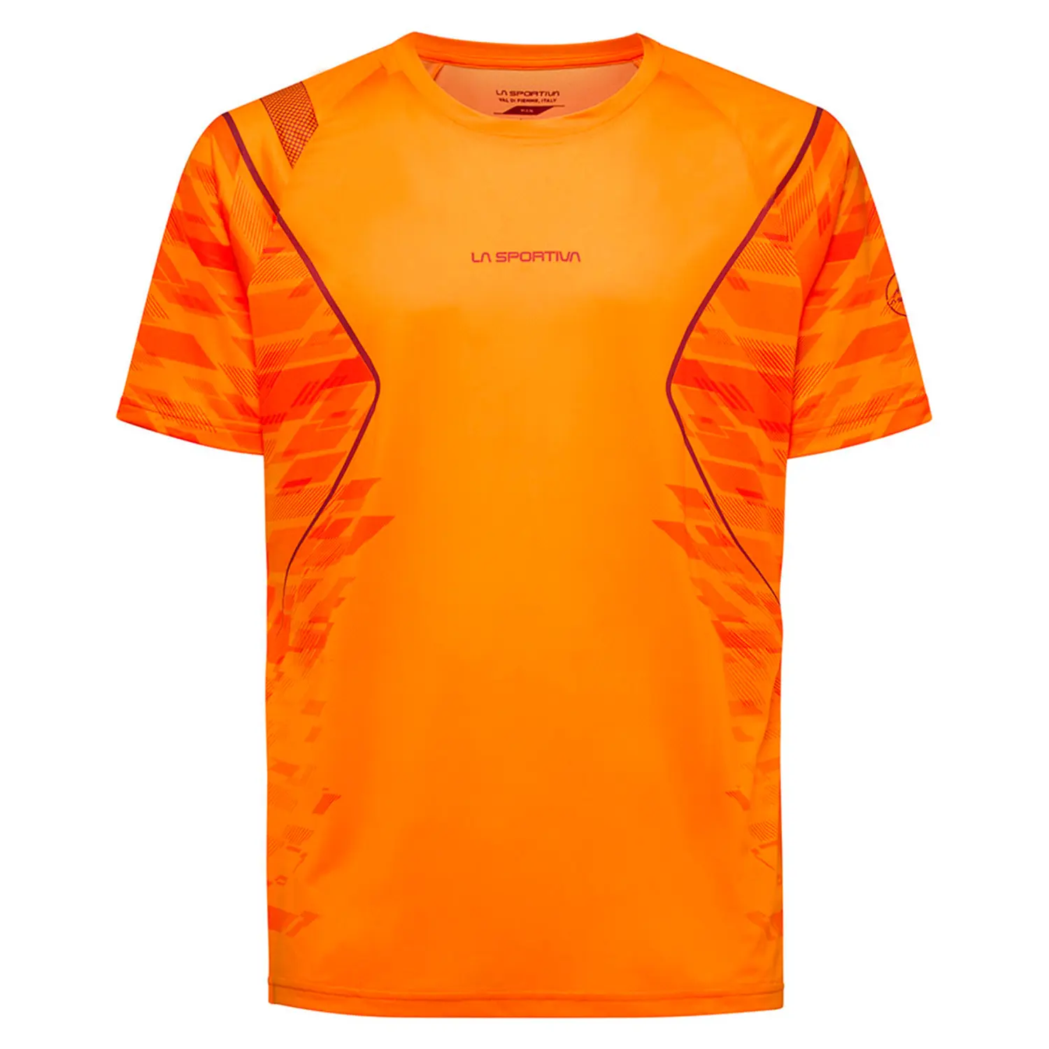 papaya/cherry tomato - La Sportiva Pacer T-Shirt M