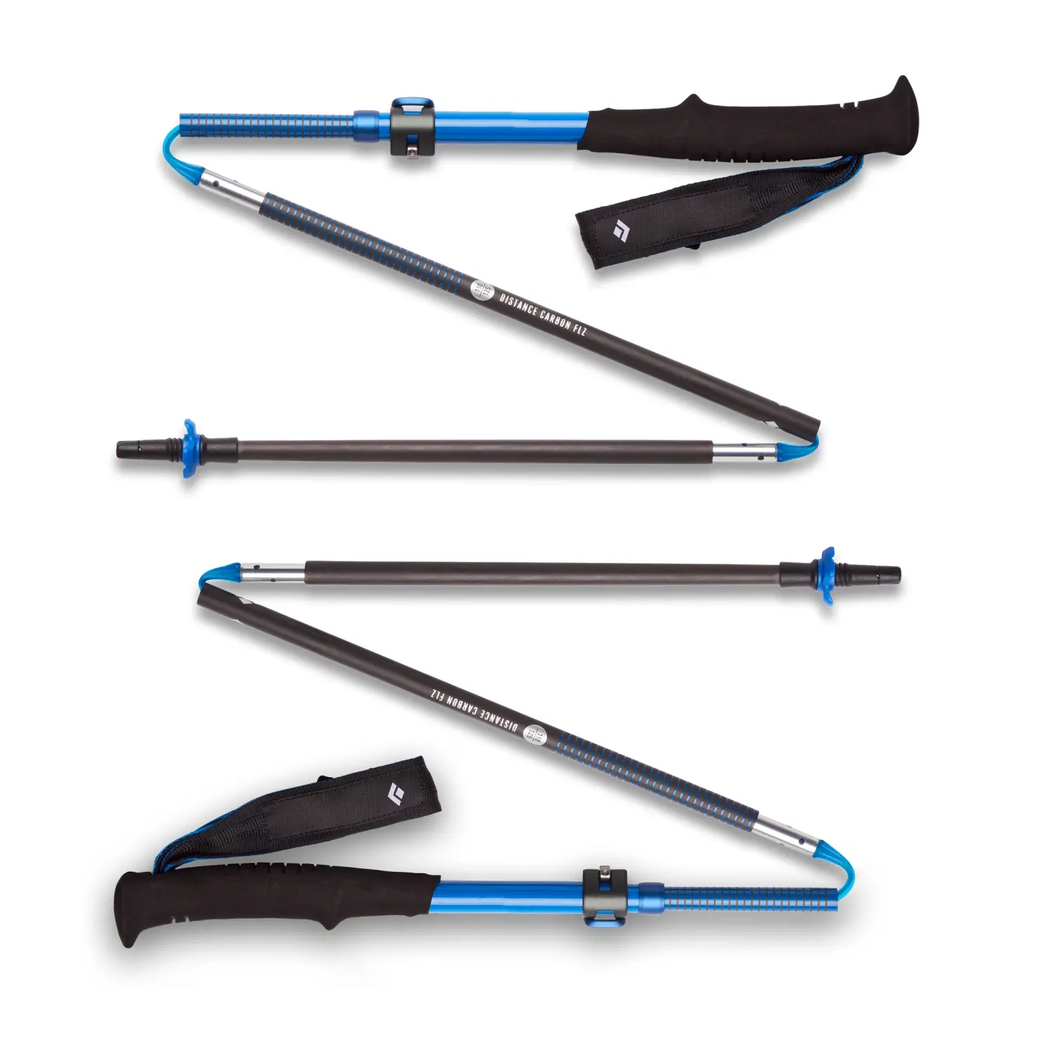ultra blue - Black Diamond Distance Carbon FLZ Trekking Poles