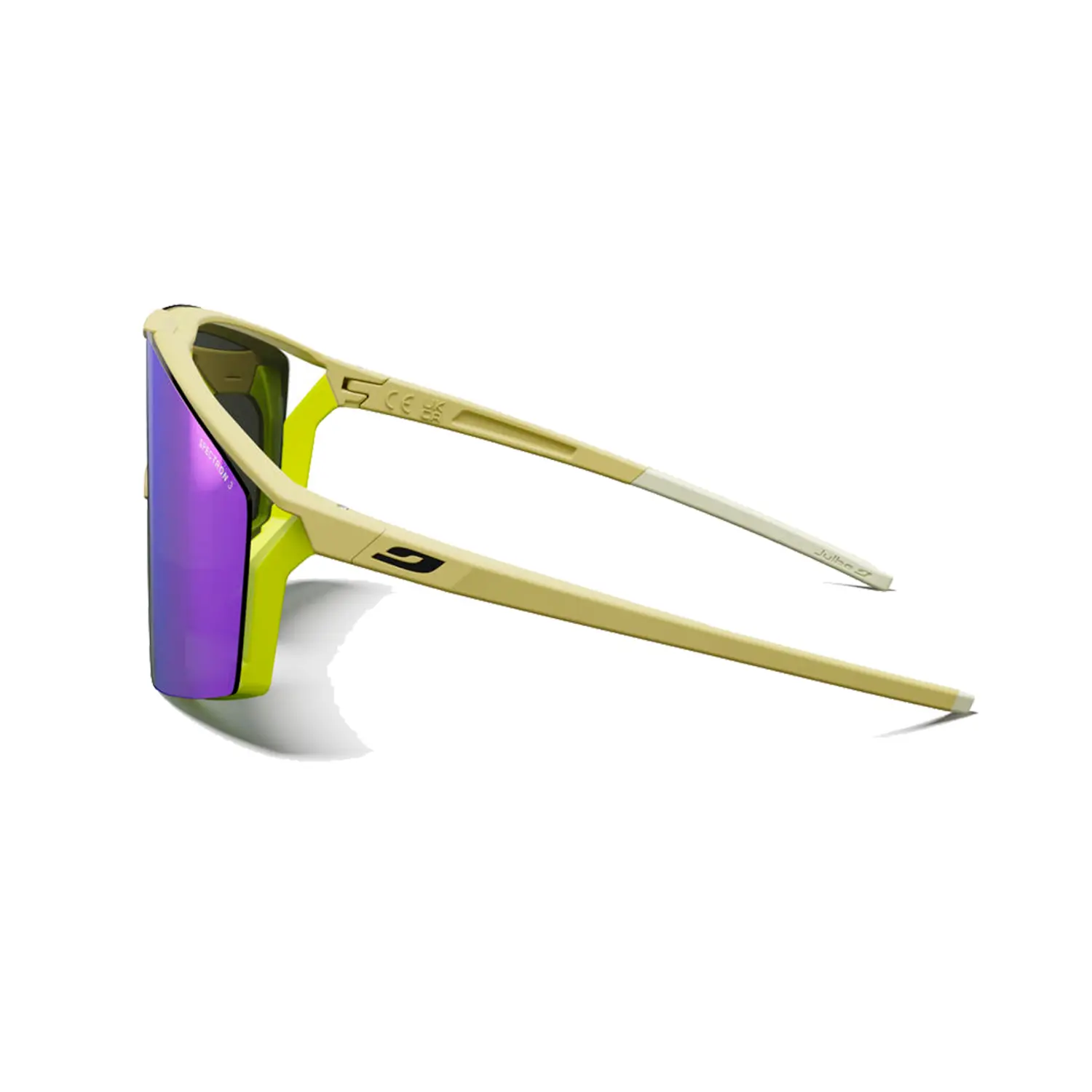 matt light brown / fluorescent yellow - Julbo Edge SP3