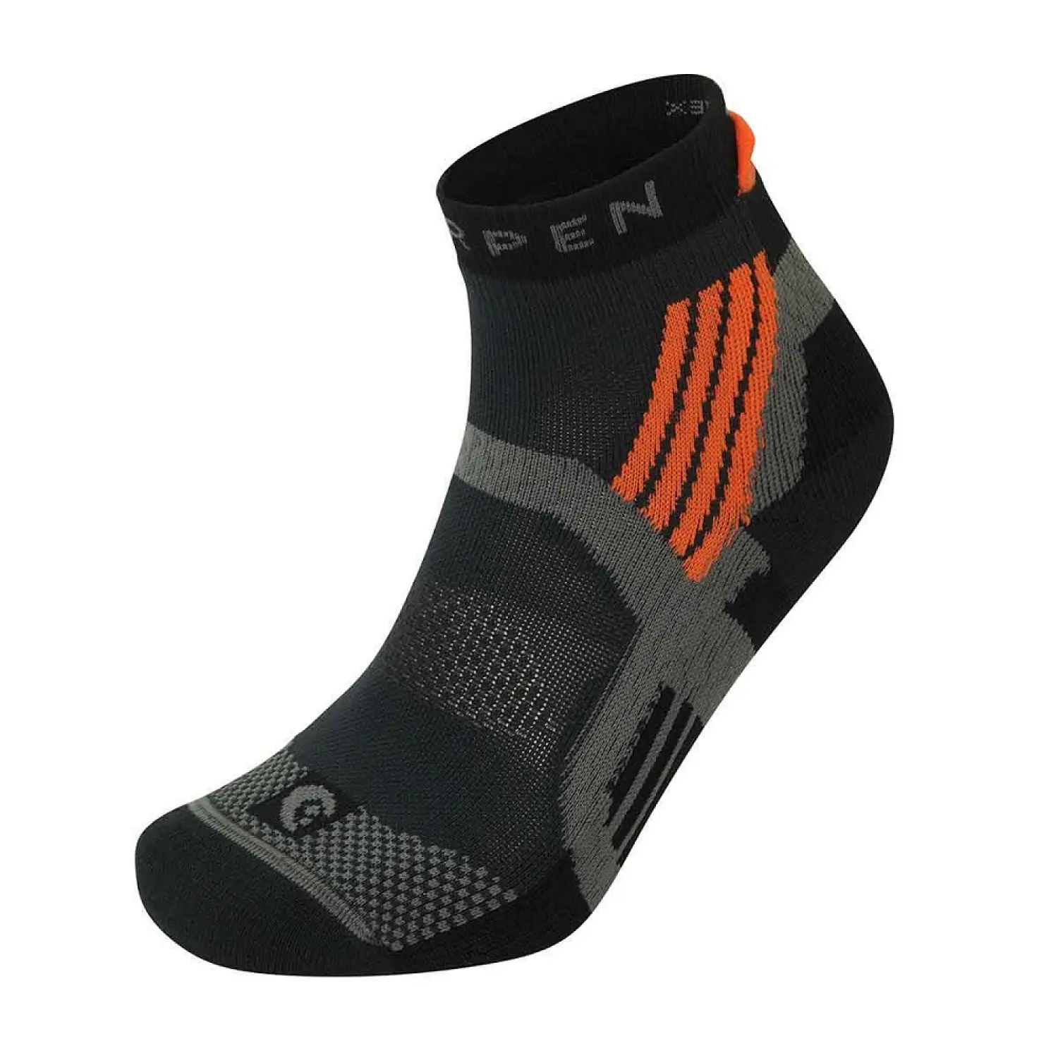 anthracite/orange - Lorpen T3 Men's Trail Running Padded Eco