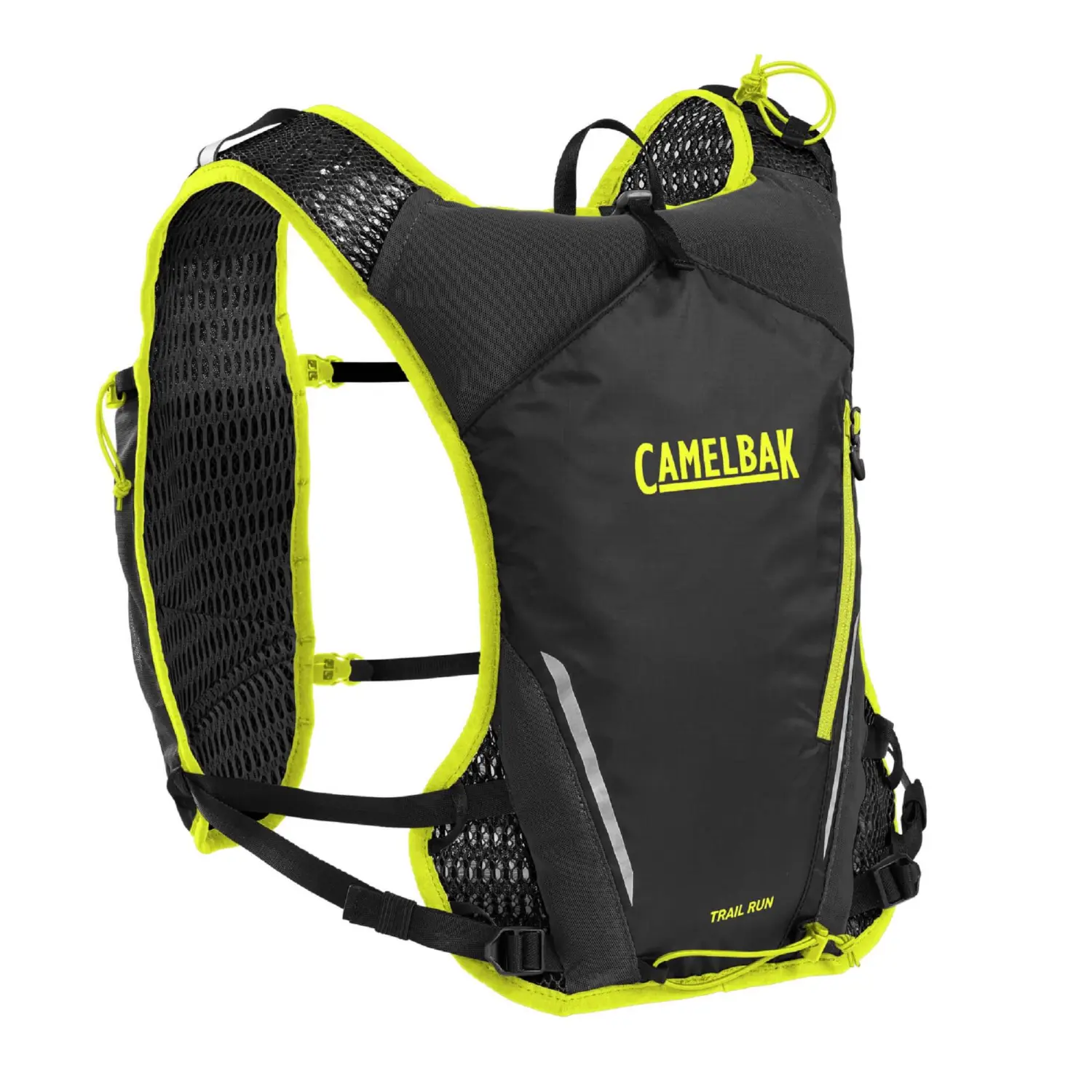 black/safety yellow - CamelBak Trail Run Vest 34 oz (1 lt)