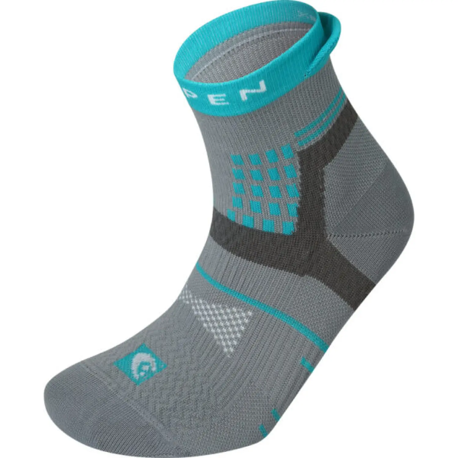 grey/jade - Lorpen T3 Women's Trail Running  Eco