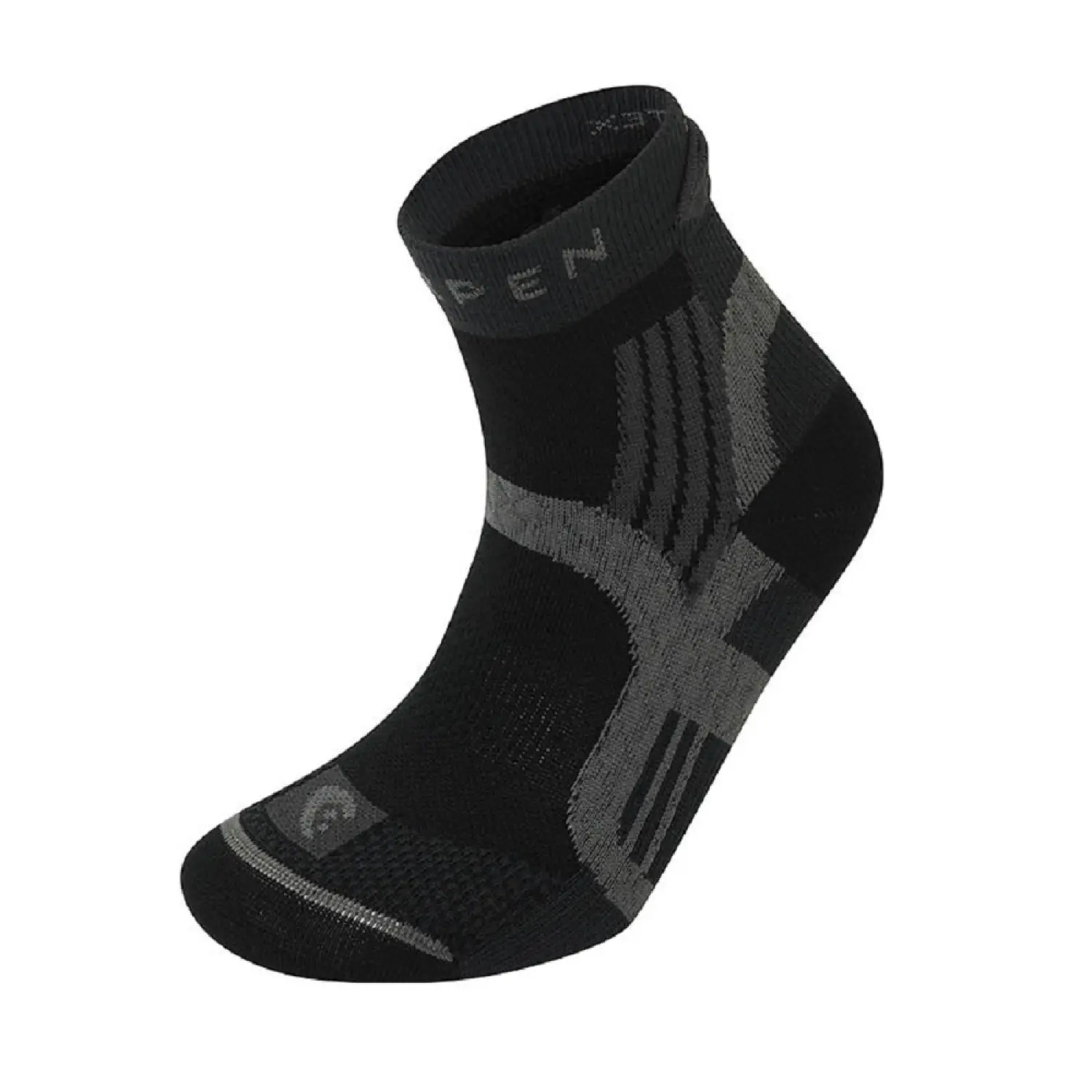 total black - Lorpen T3 Women's Trail Running  Eco