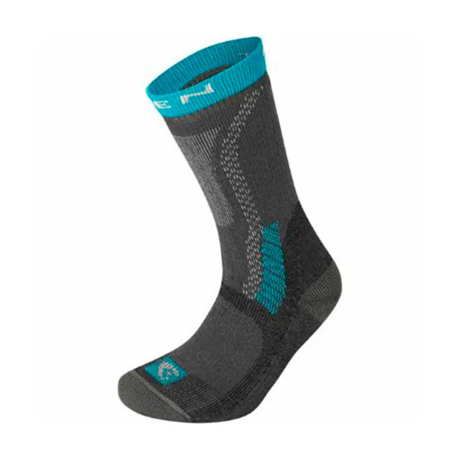 charcoal/blue - Lorpen T3 Men Midweight Hiker Eco