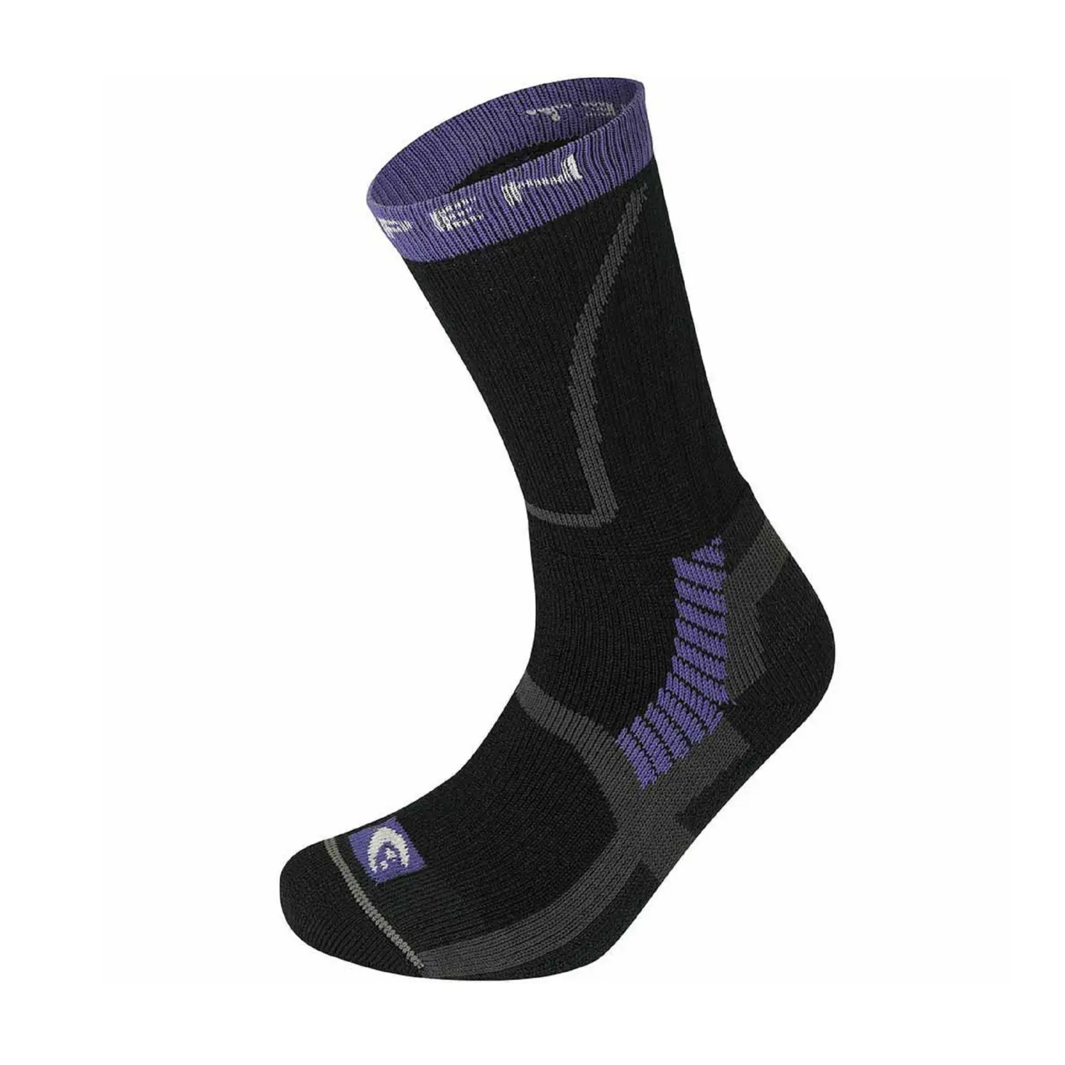 black/purple - Lorpen T3 Women Midweight Hiker Eco