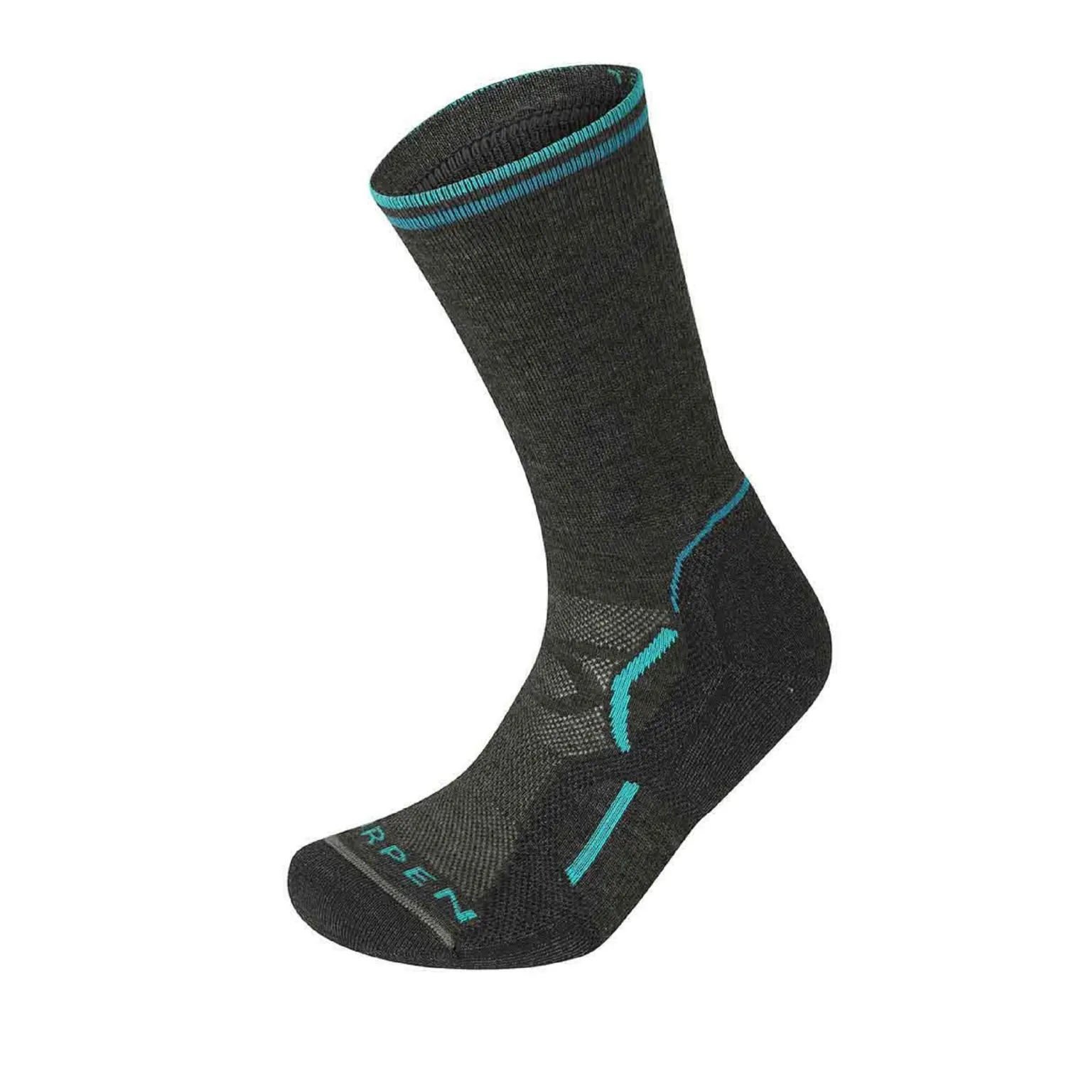 charcoal/blue - Lorpen T2 Women Light Hiker Eco