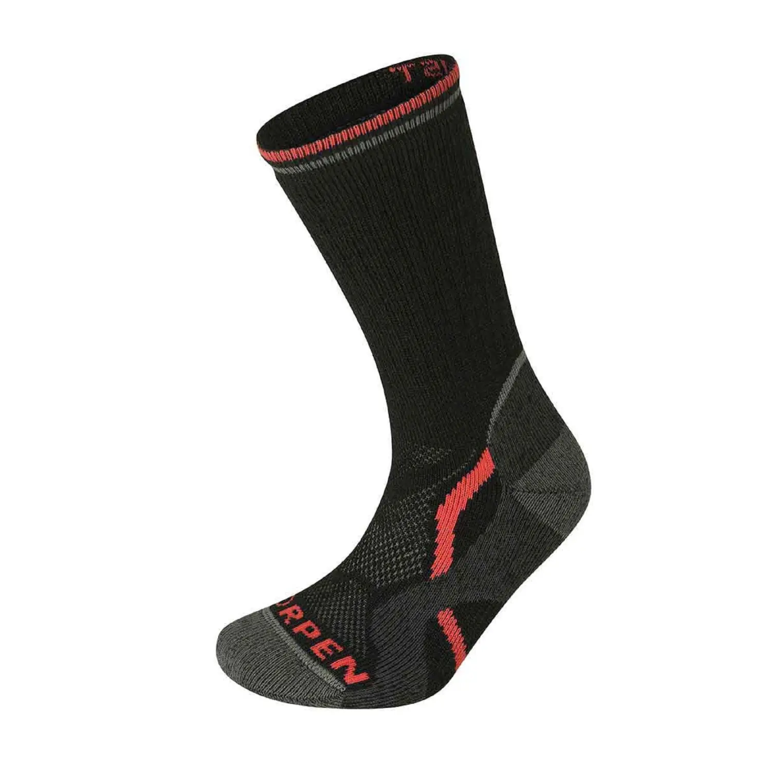 black - Lorpen T2 Women Midweight Hiker Eco