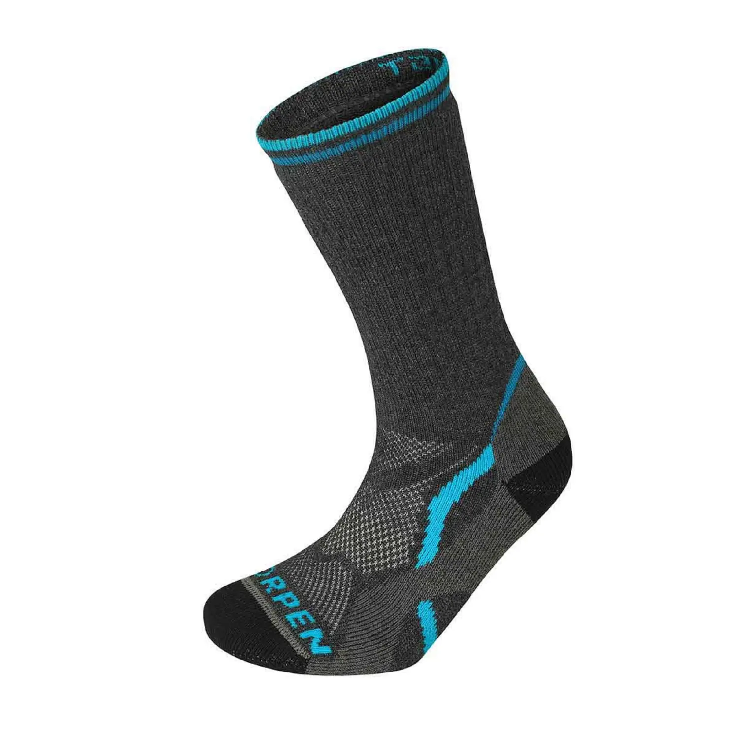 charcoal - Lorpen T2 Women Midweight Hiker Eco