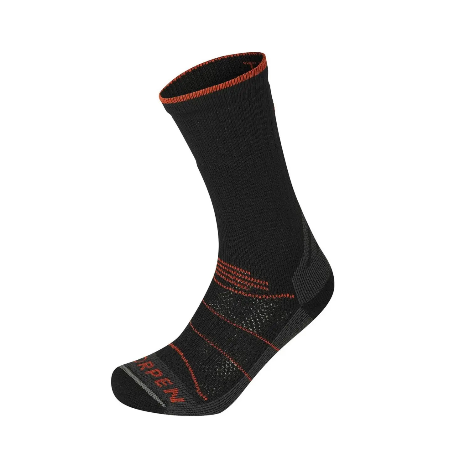 black/orange - Lorpen Trekking Thermic Eco