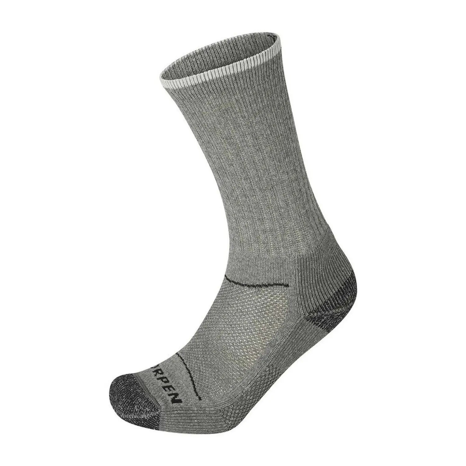 grey - Lorpen Merino Hiker 2 Pack Eco