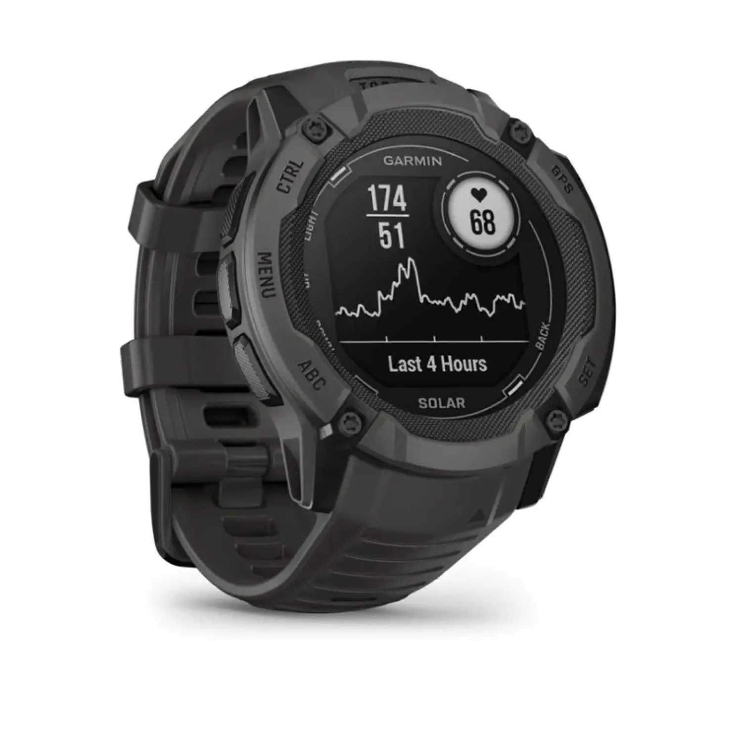 graphite - Garmin Instinct 2X Solar