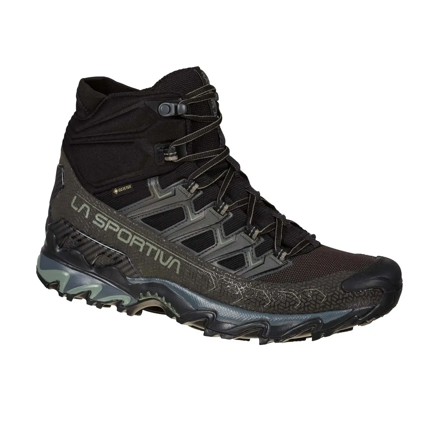 black/clay - La Sportiva Ultra Raptor II Mid GTX