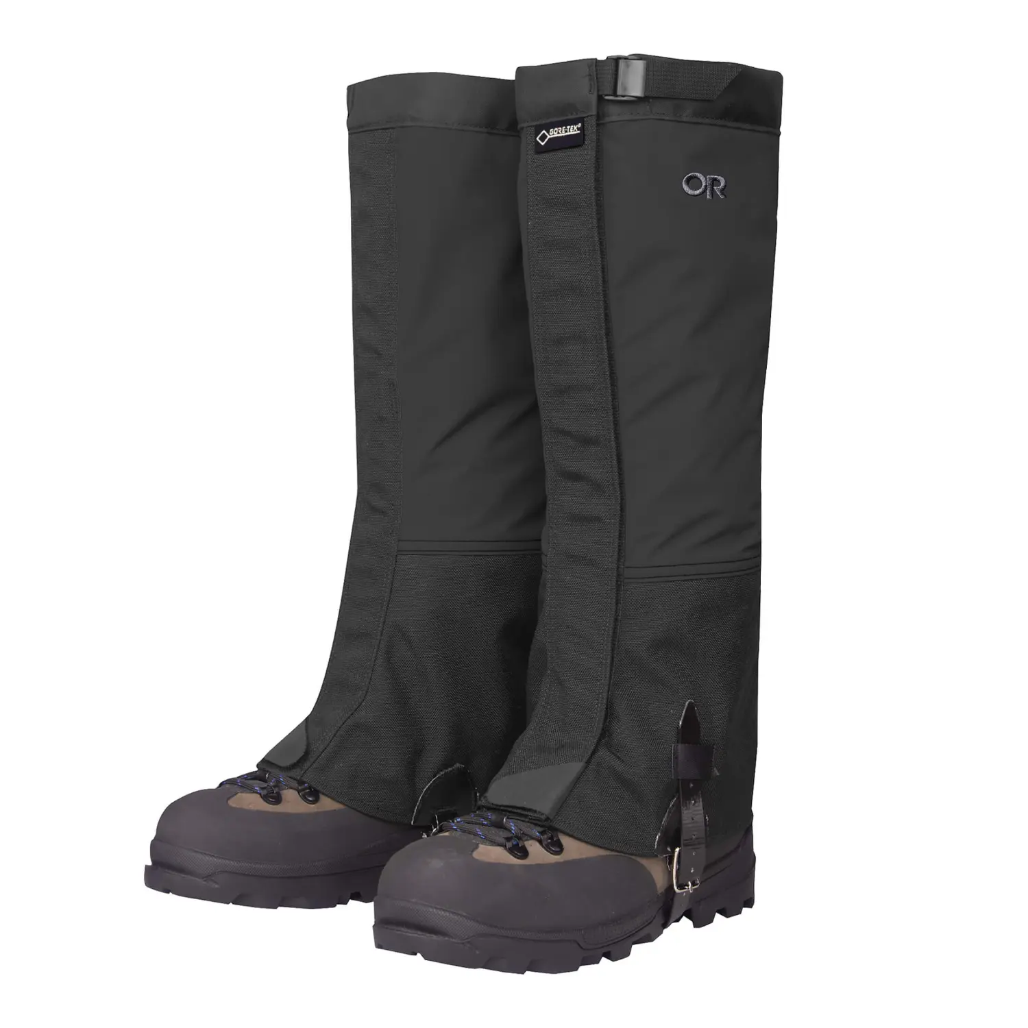 black - Outdoor Research Women’s Crocodile Gaiters GTX