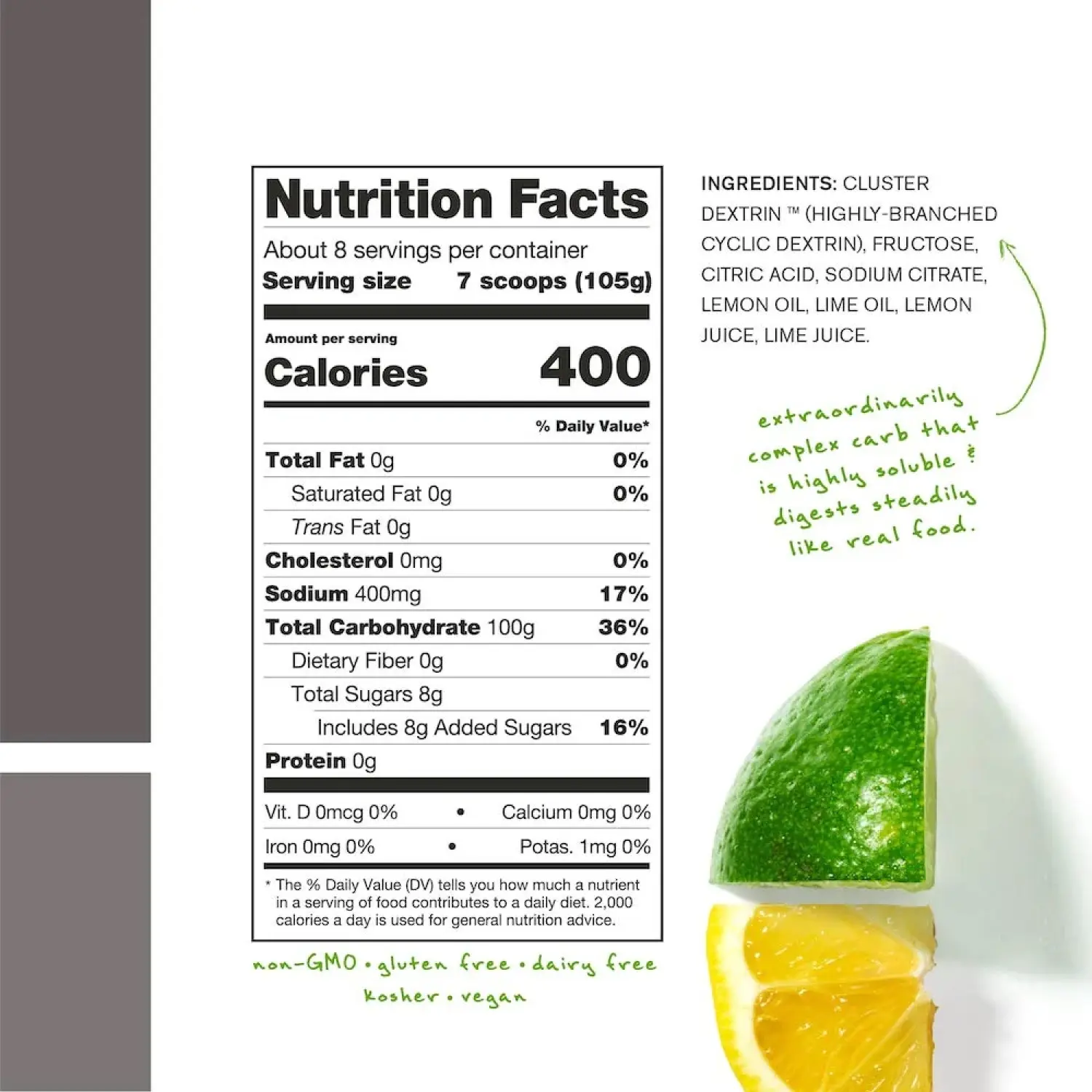  - Skratch Labs Super High-Carb Sport Drink Mix