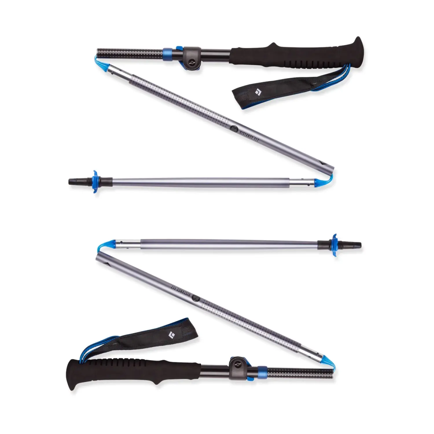 pewter - Black Diamond Distance FLZ Trekking Poles