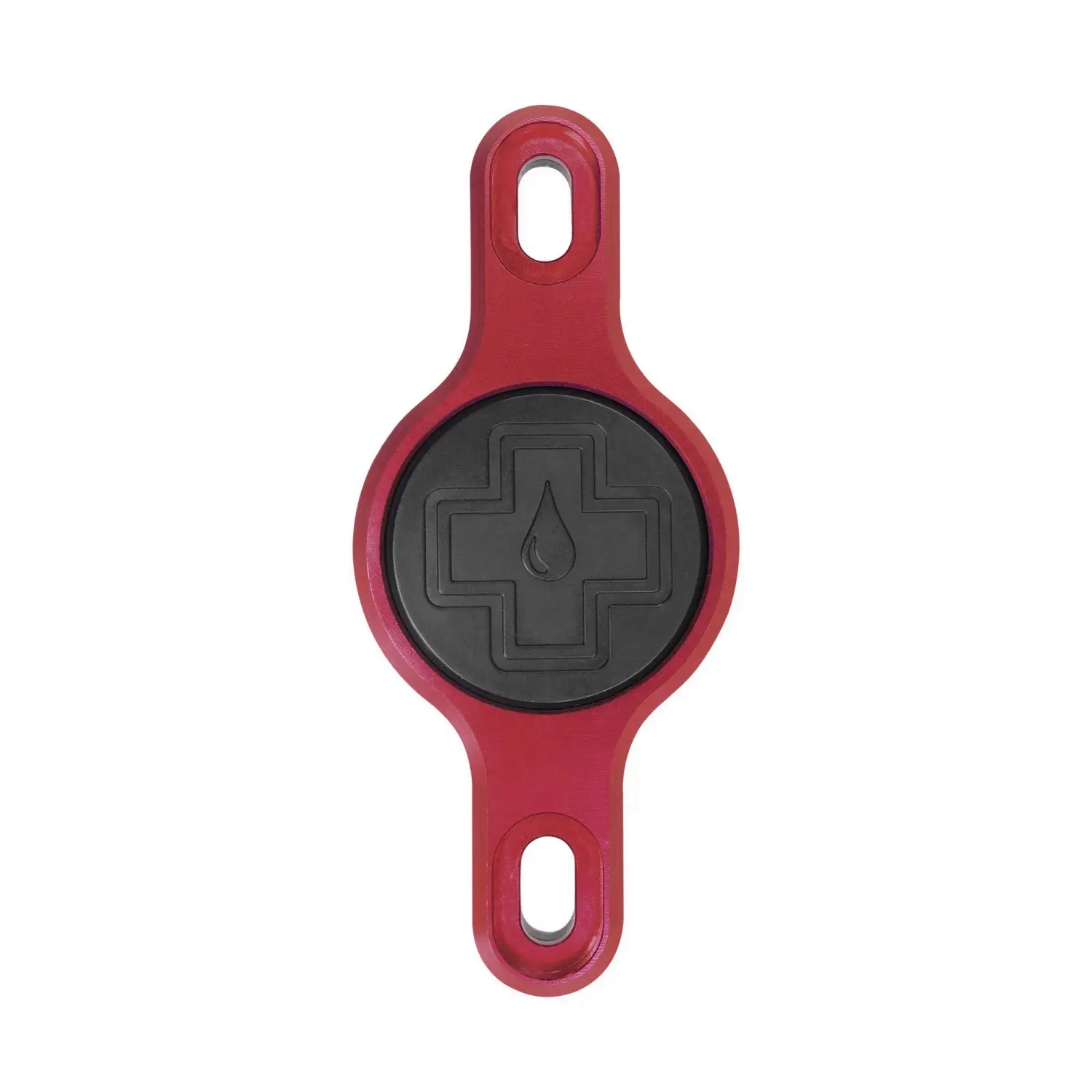 red - Muc-Off Secure AirTag Holder for Bicycle